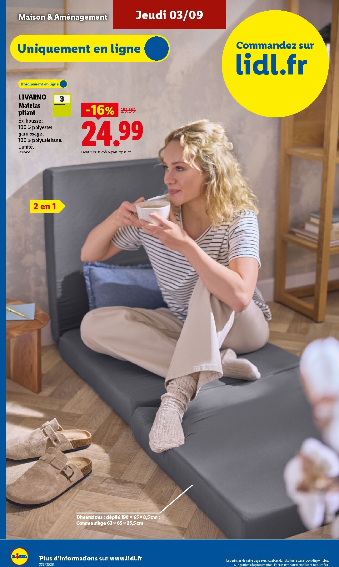lidl - Current Lidl - Exclu Web leaflet valid from du lundi 31/08/2026 to de jeudi 03/09/2026 - page: 8