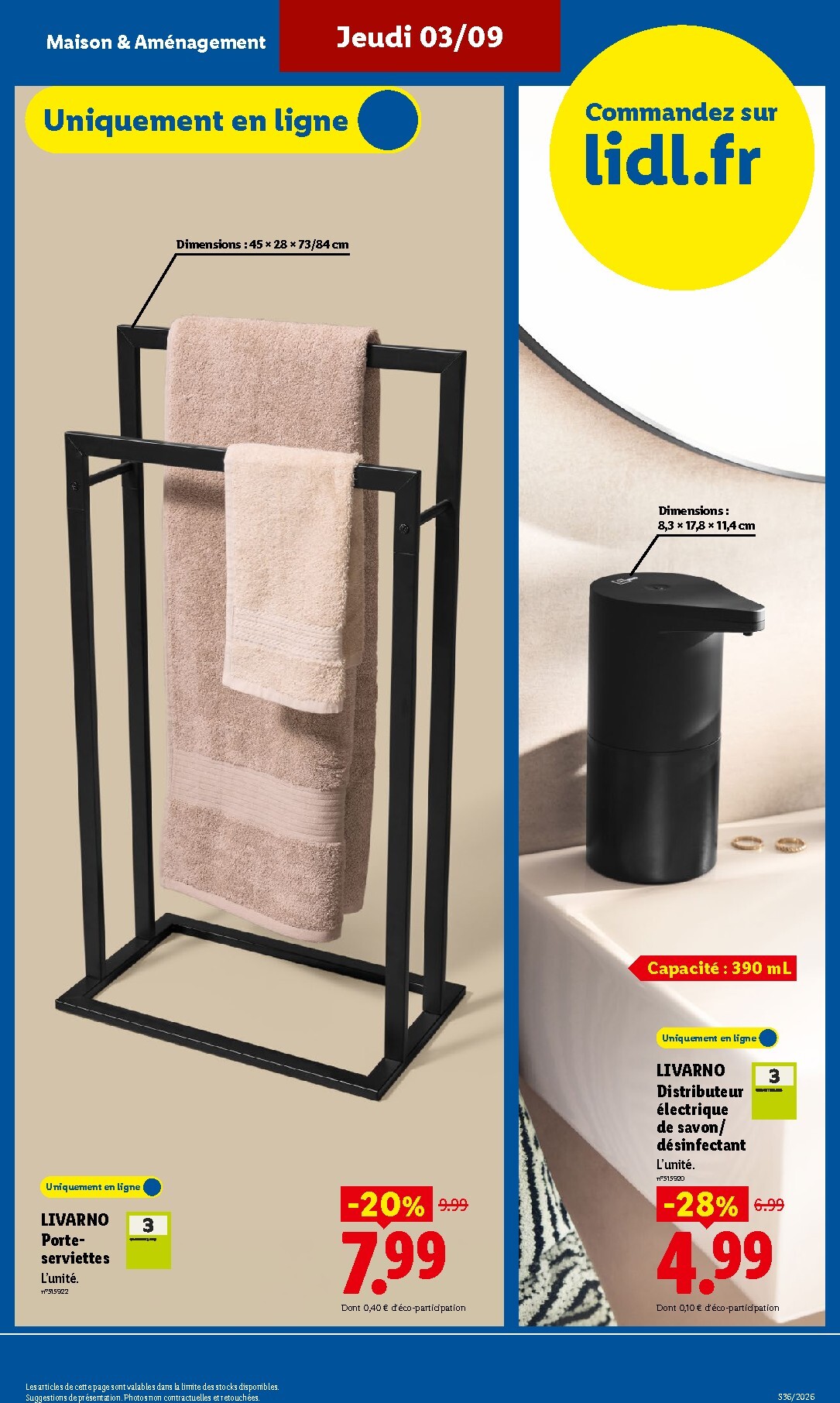 lidl - Current Lidl - Exclu Web leaflet valid from du lundi 31/08/2026 to de jeudi 03/09/2026 - page: 13
