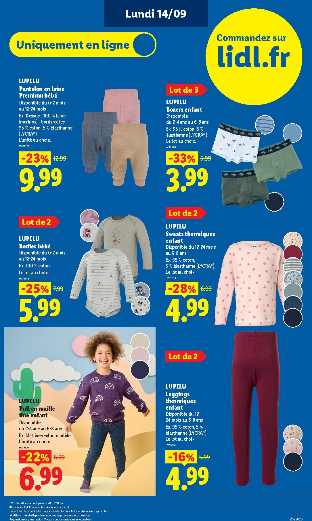 lidl - Flyer Lidl pour la semaine prochaine du de jeudi 10/09/2026 au du mercredi 16/09/2026 - page: 45