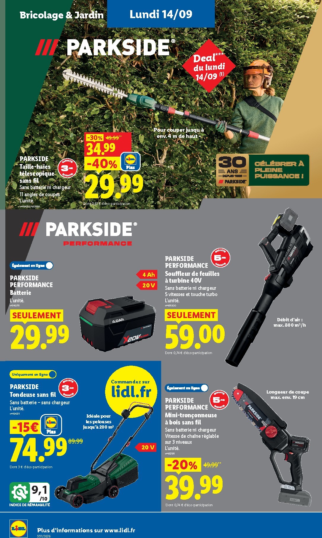 lidl - Flyer Lidl pour la semaine prochaine du de jeudi 10/09/2026 au du mercredi 16/09/2026 - page: 40