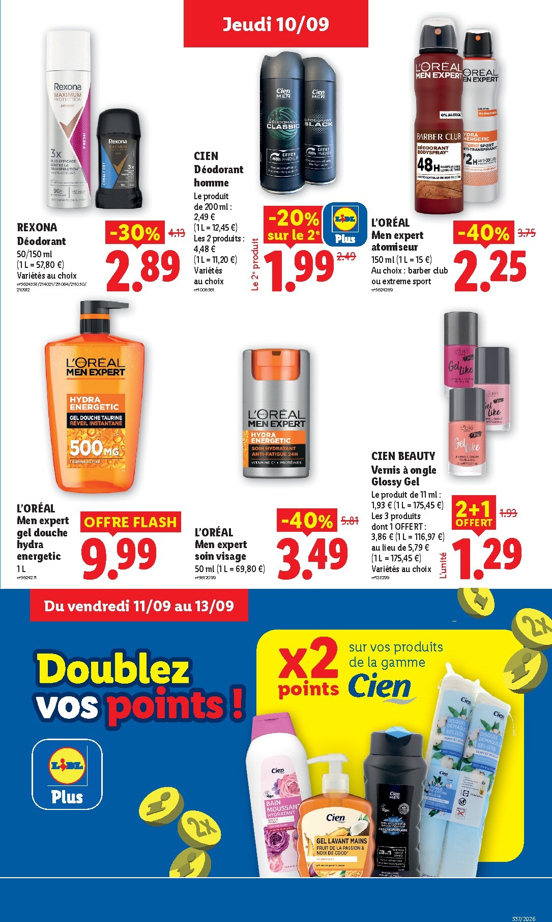 lidl - Flyer Lidl pour la semaine prochaine du de jeudi 10/09/2026 au du mercredi 16/09/2026 - page: 25