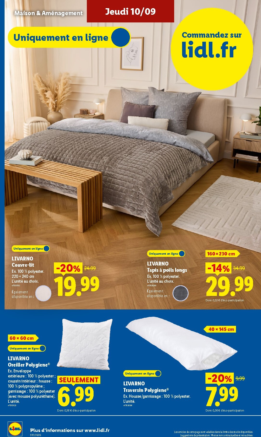 lidl - Flyer Lidl pour la semaine prochaine du de jeudi 10/09/2026 au du mercredi 16/09/2026 - page: 26