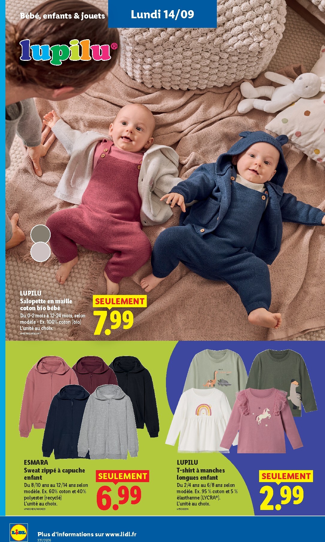 lidl - Flyer Lidl pour la semaine prochaine du de jeudi 10/09/2026 au du mercredi 16/09/2026 - page: 44