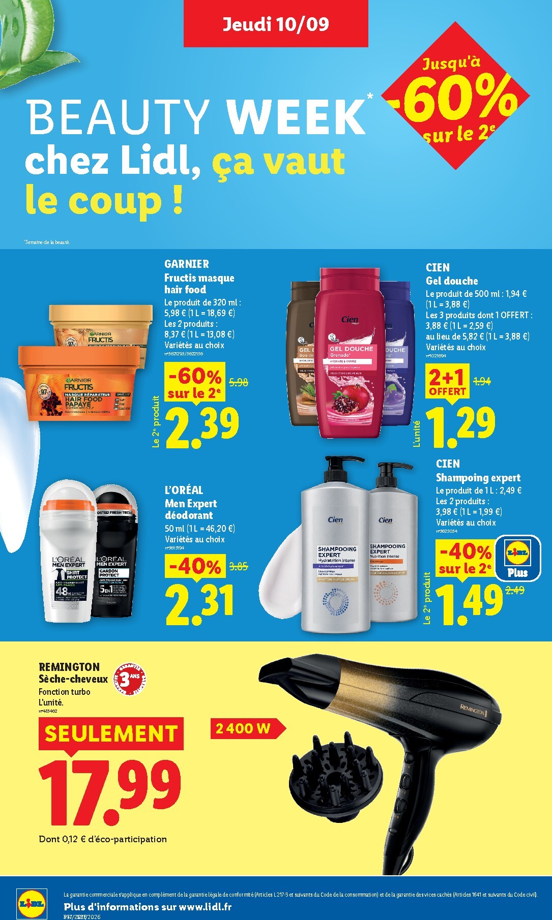 lidl - Flyer Lidl pour la semaine prochaine du de jeudi 10/09/2026 au du mercredi 16/09/2026 - page: 50
