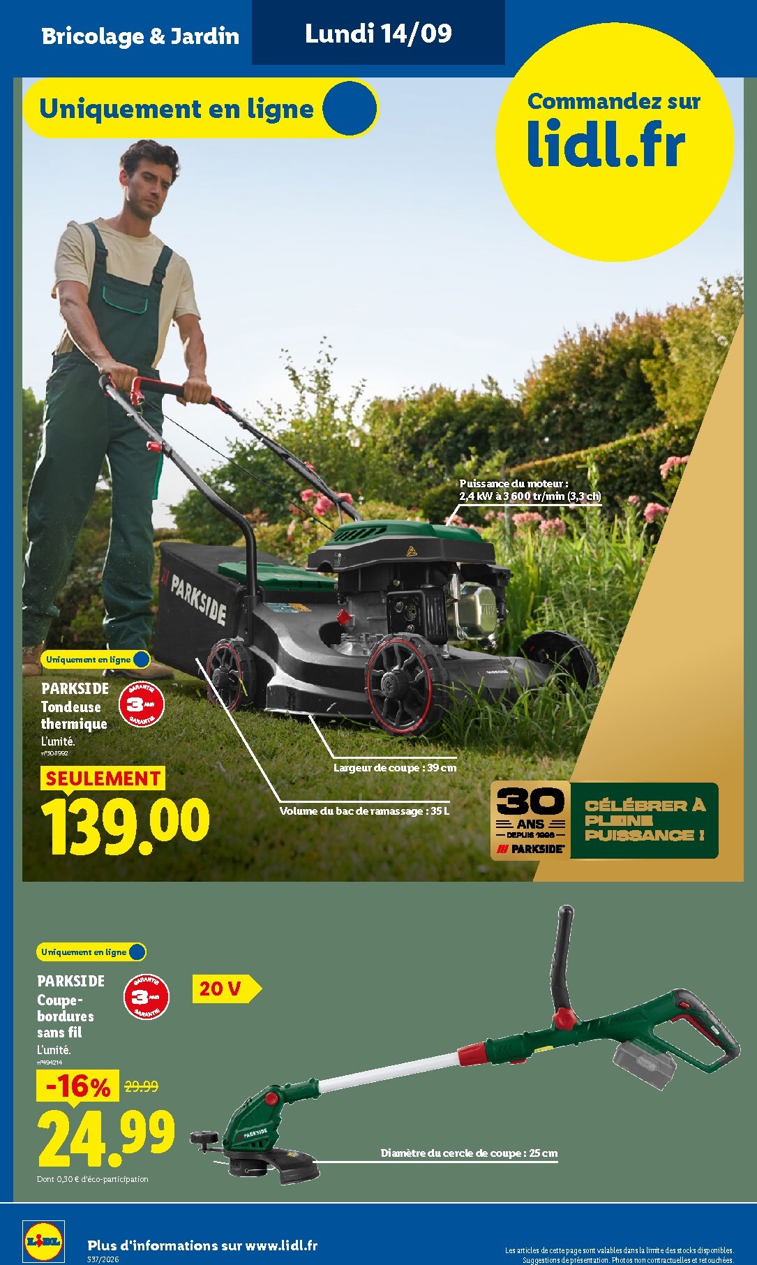 lidl - Flyer Lidl pour la semaine prochaine du de jeudi 10/09/2026 au du mercredi 16/09/2026 - page: 8