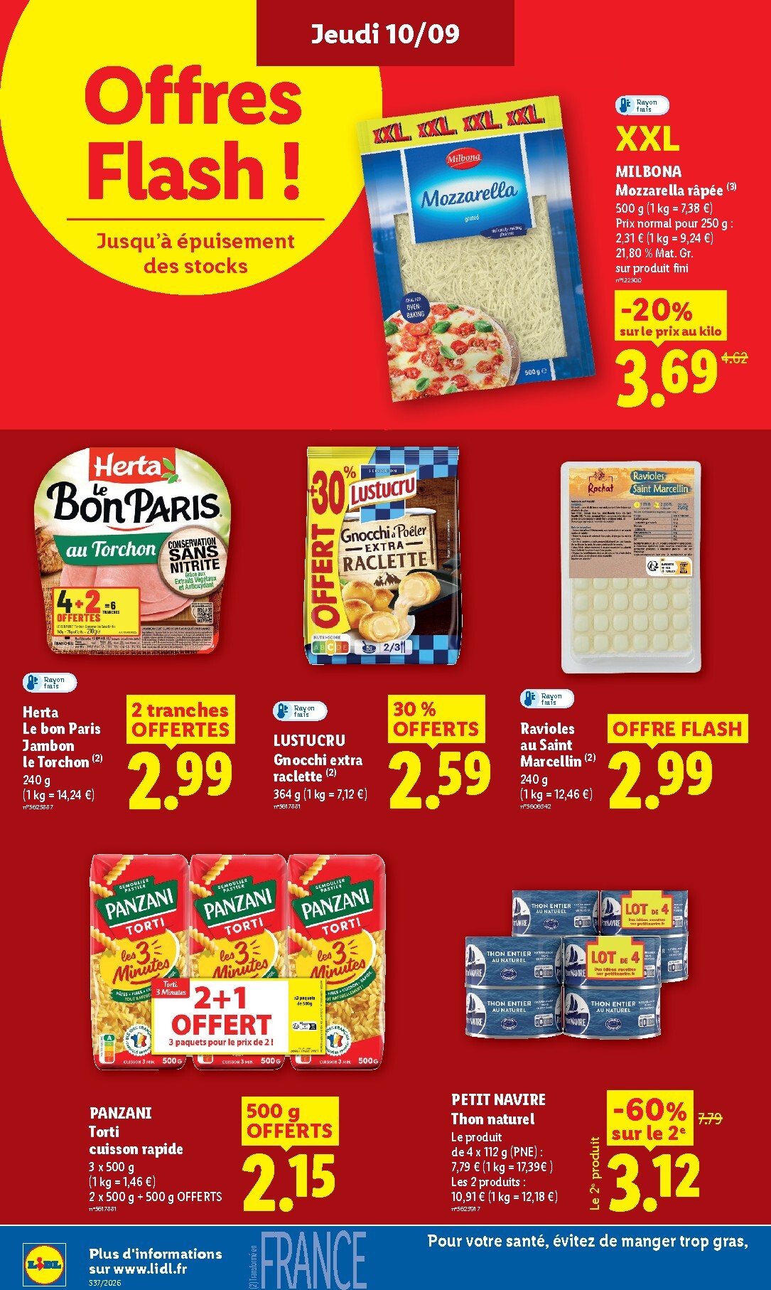 lidl - Flyer Lidl pour la semaine prochaine du de jeudi 10/09/2026 au du mercredi 16/09/2026 - page: 16