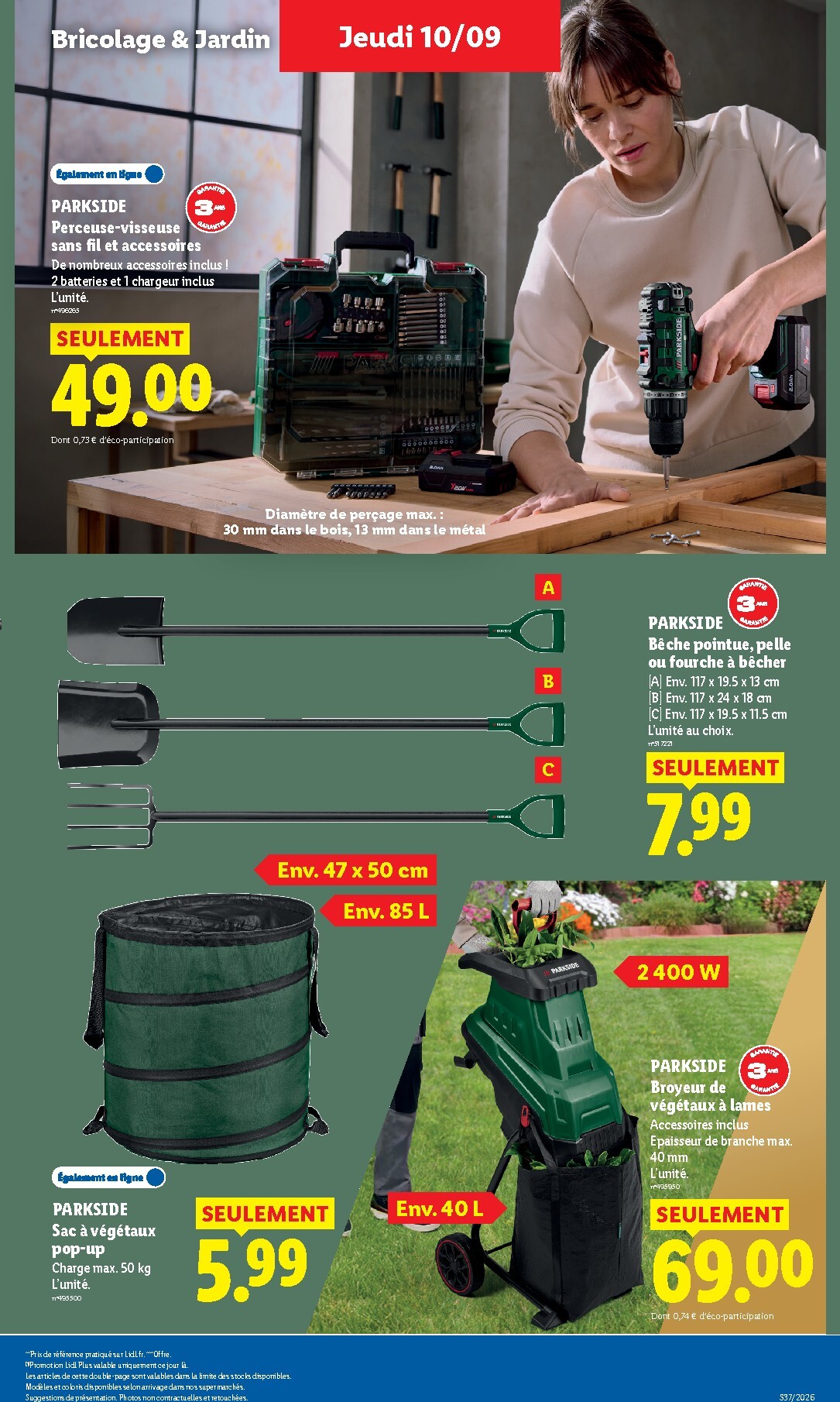 lidl - Flyer Lidl pour la semaine prochaine du de jeudi 10/09/2026 au du mercredi 16/09/2026 - page: 35