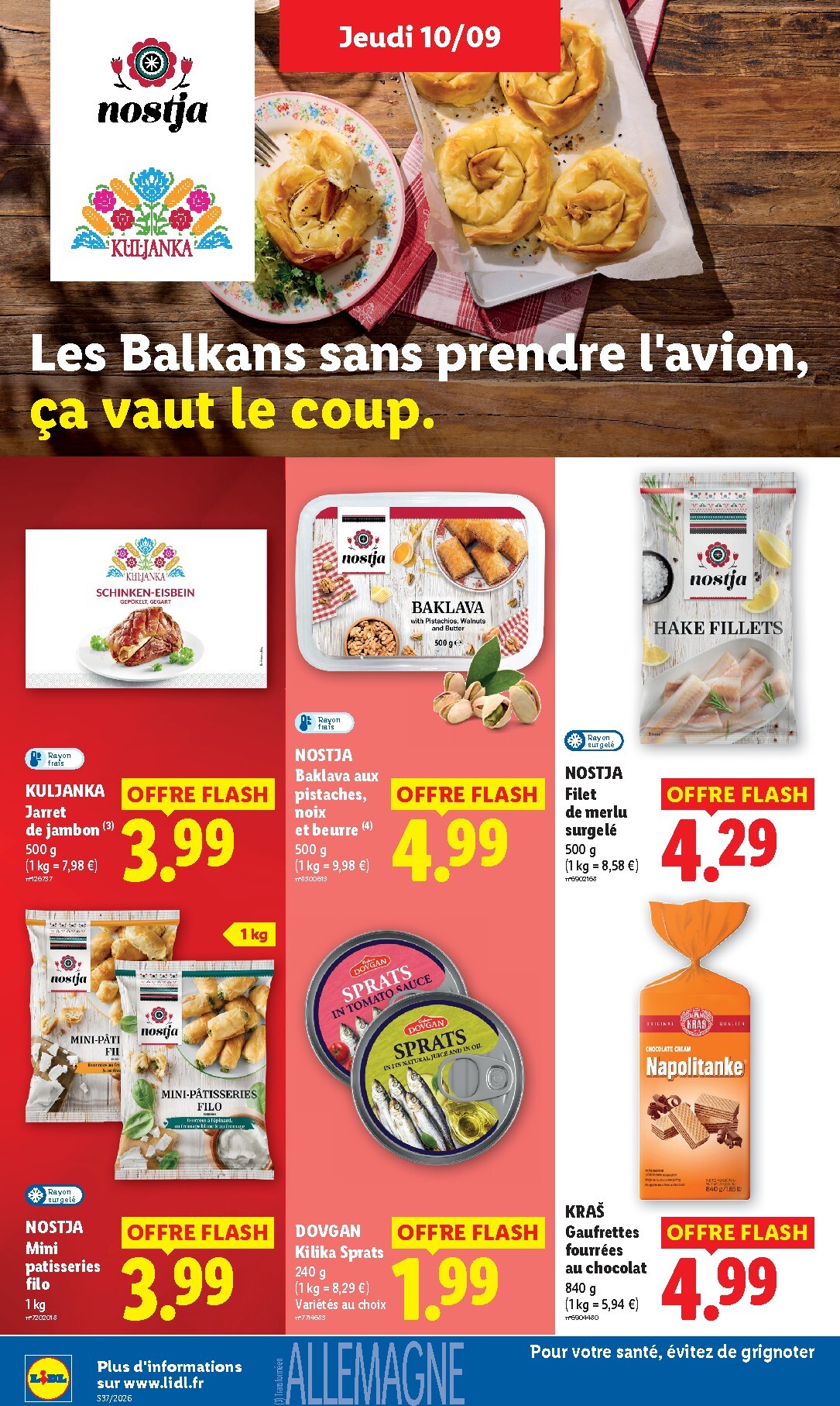 lidl - Flyer Lidl pour la semaine prochaine du de jeudi 10/09/2026 au du mercredi 16/09/2026 - page: 20