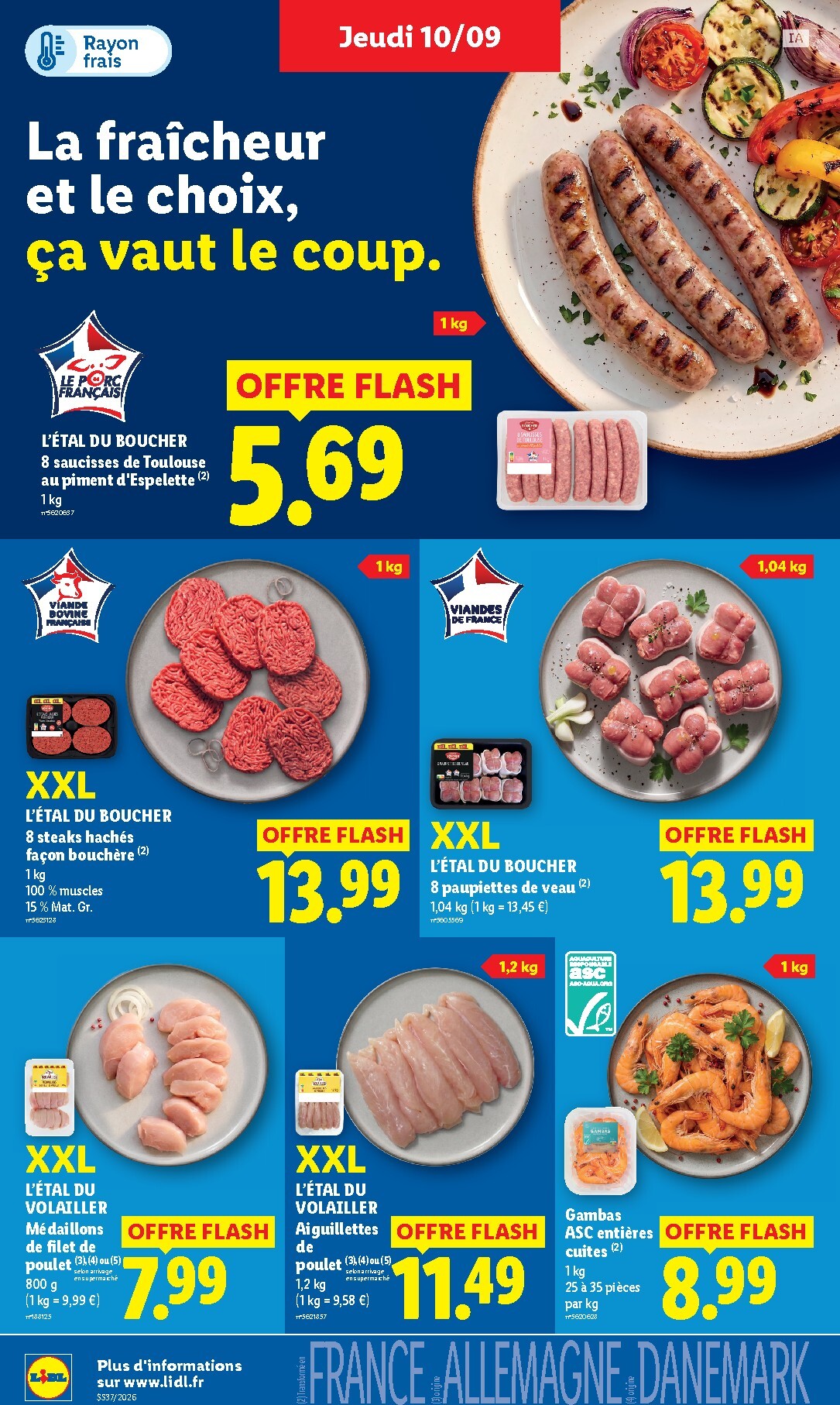 lidl - Flyer Lidl pour la semaine prochaine du de jeudi 10/09/2026 au du mercredi 16/09/2026 - page: 10