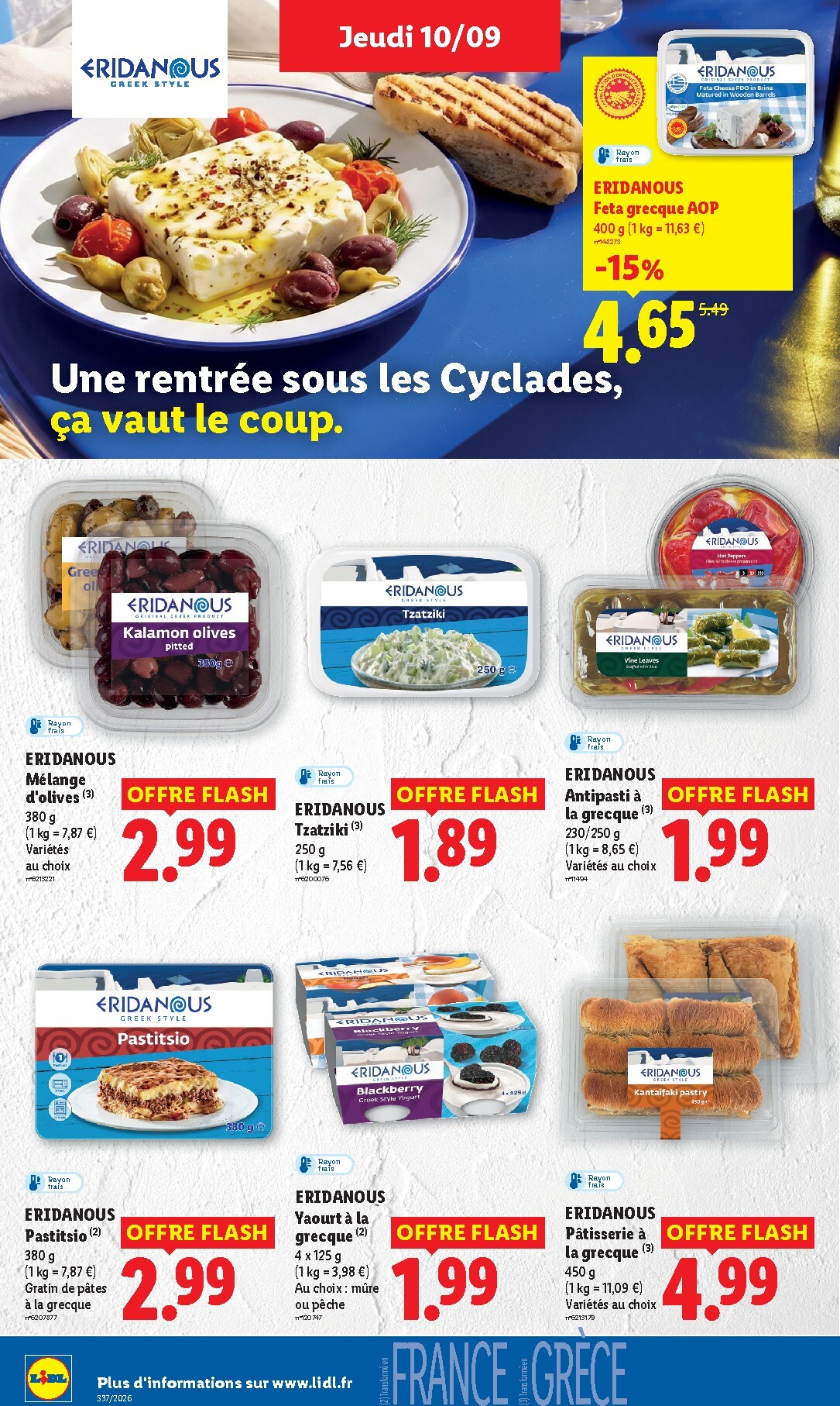 lidl - Flyer Lidl pour la semaine prochaine du de jeudi 10/09/2026 au du mercredi 16/09/2026 - page: 18