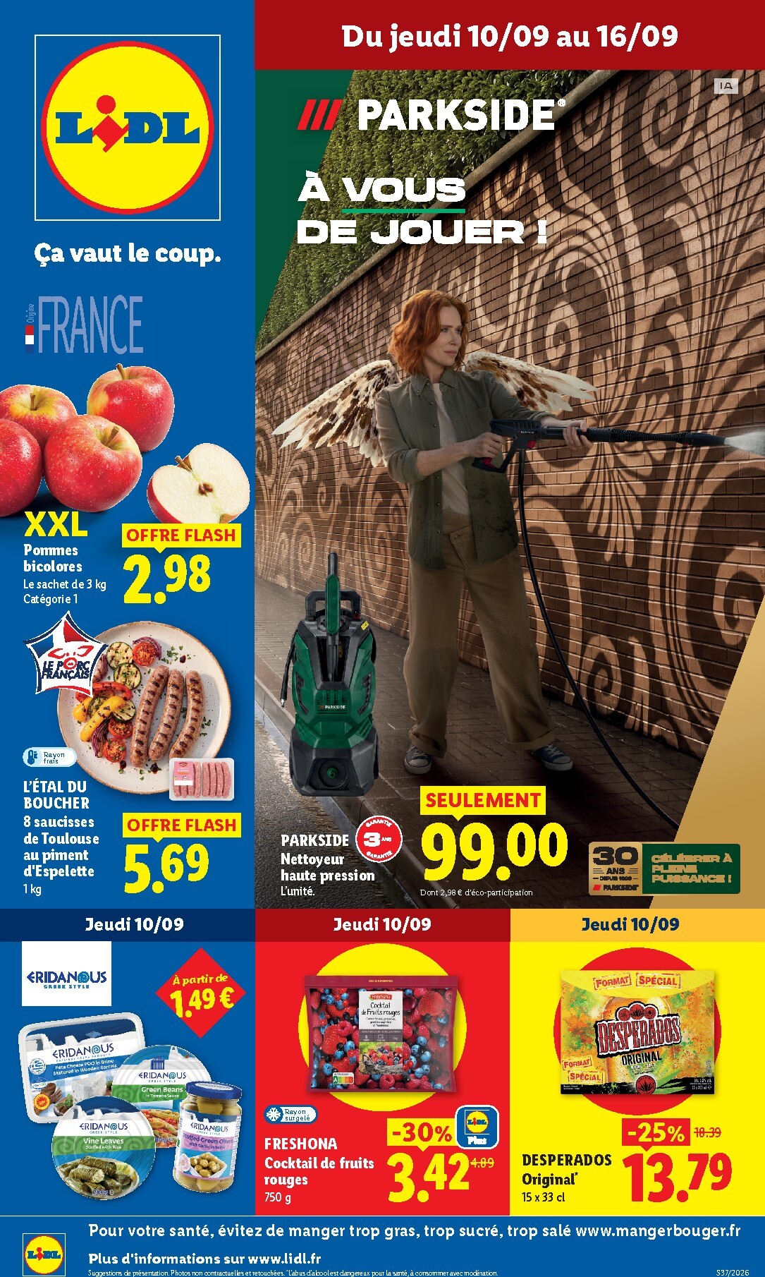 lidl - Flyer Lidl pour la semaine prochaine du de jeudi 10/09/2026 au du mercredi 16/09/2026