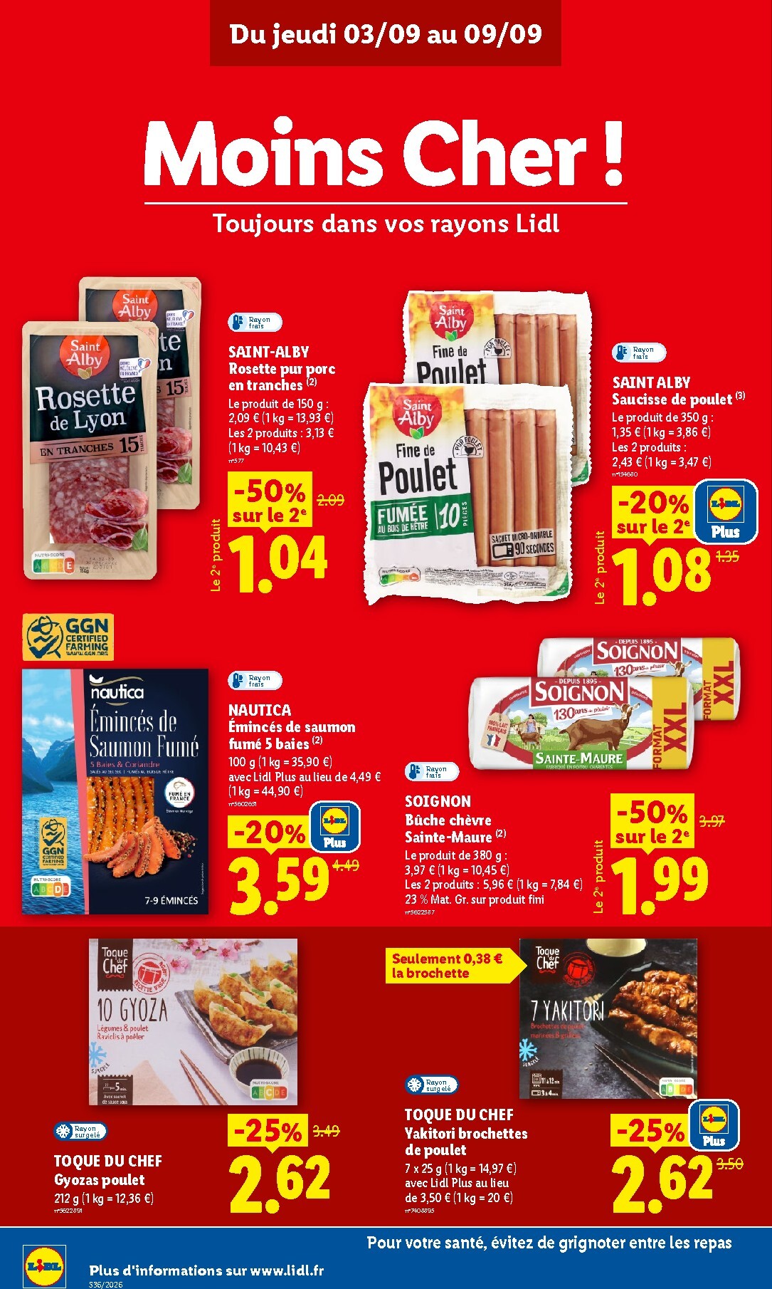 lidl - Current Lidl leaflet valid from de jeudi 03/09/2026 to du mercredi 09/09/2026 - page: 16