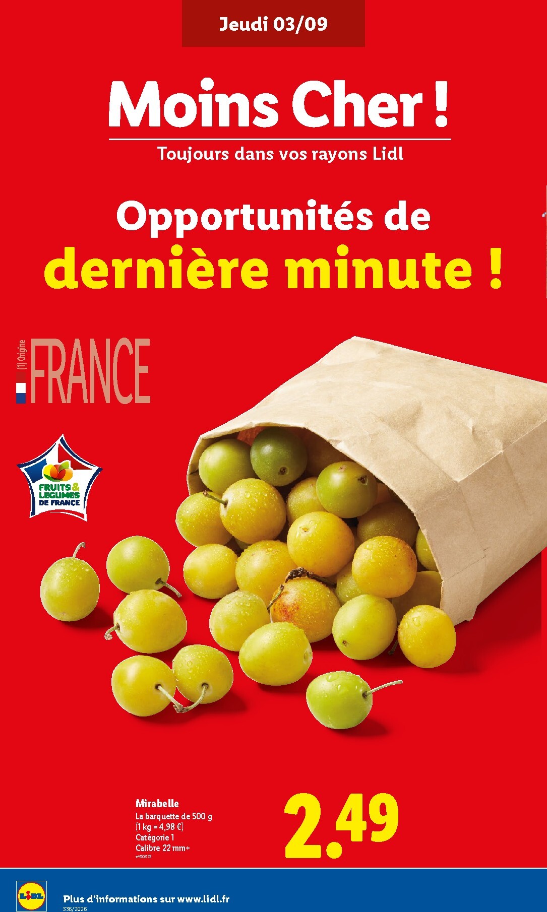 lidl - Current Lidl leaflet valid from de jeudi 03/09/2026 to du mercredi 09/09/2026 - page: 4
