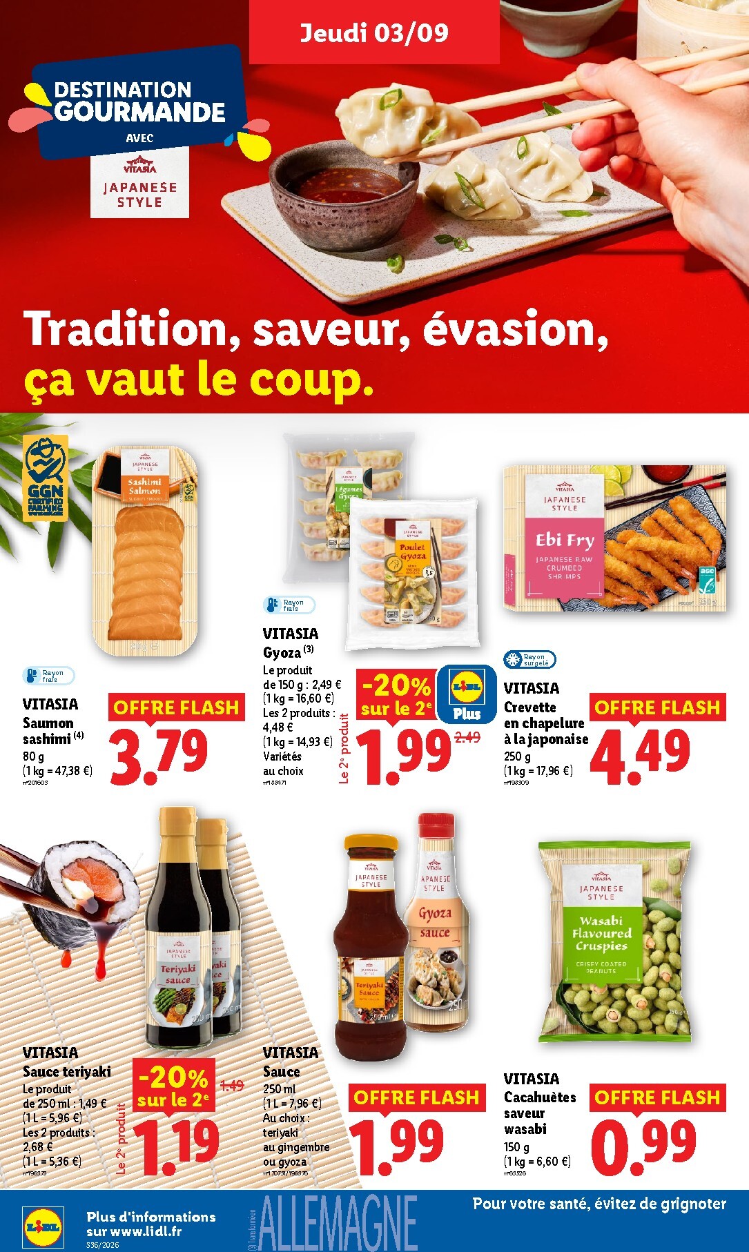 lidl - Current Lidl leaflet valid from de jeudi 03/09/2026 to du mercredi 09/09/2026 - page: 30