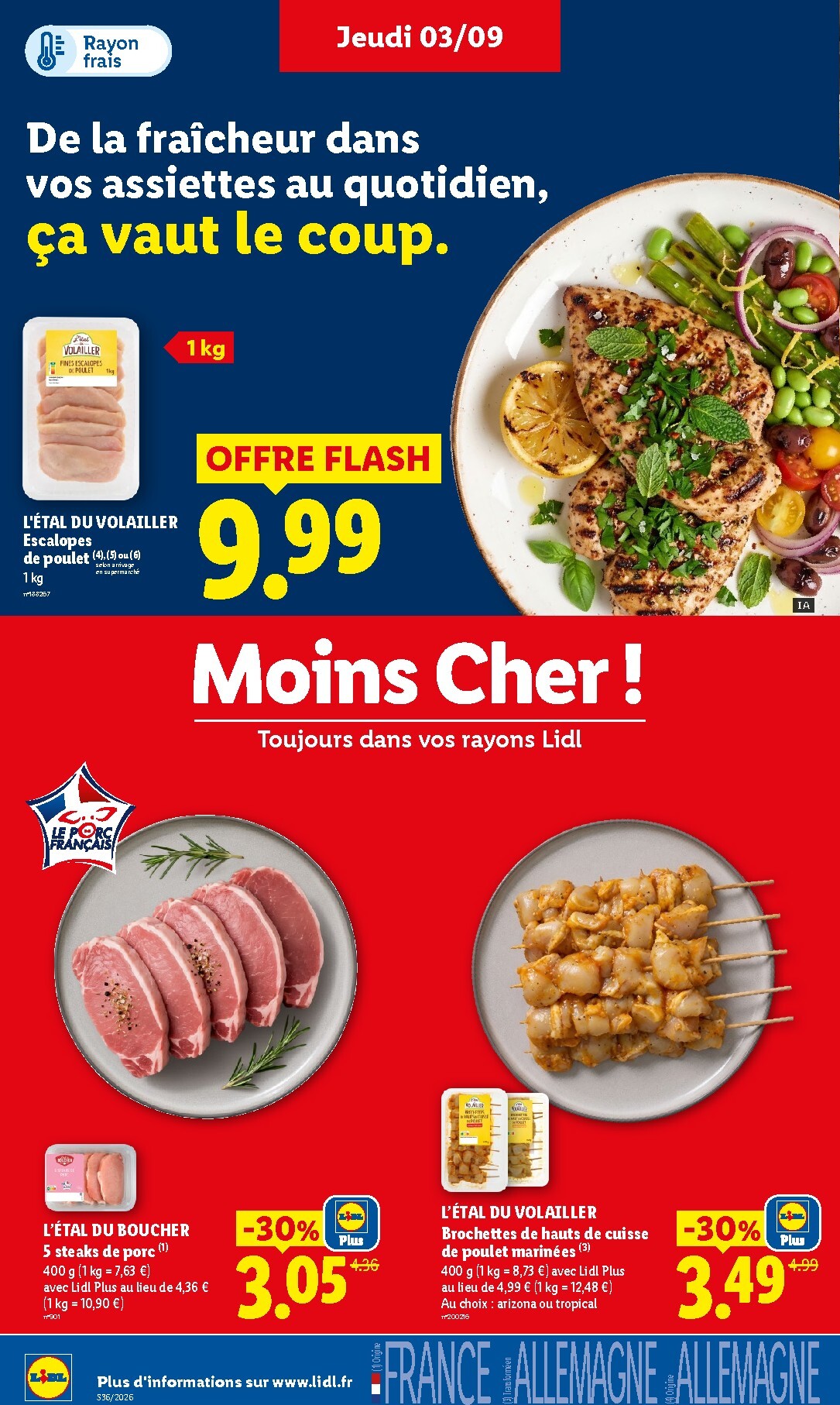 lidl - Current Lidl leaflet valid from de jeudi 03/09/2026 to du mercredi 09/09/2026 - page: 14
