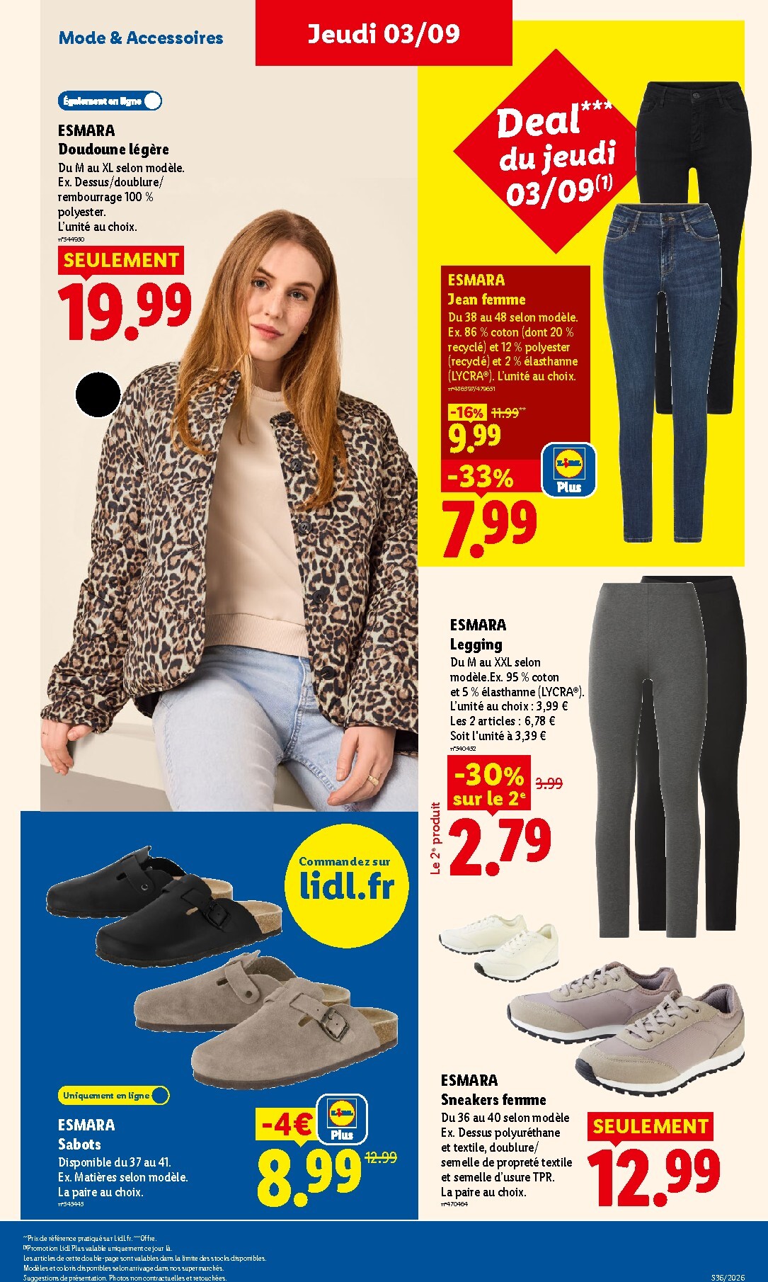 lidl - Current Lidl leaflet valid from de jeudi 03/09/2026 to du mercredi 09/09/2026 - page: 43