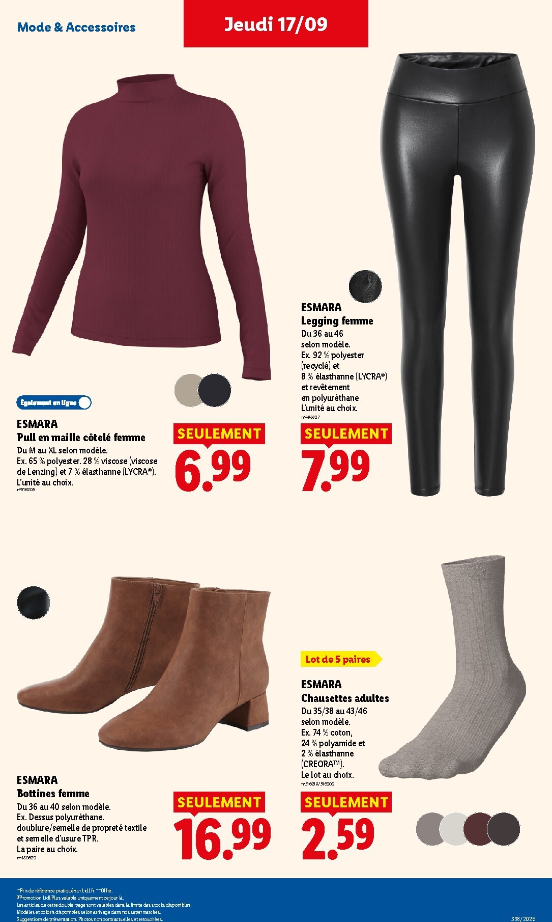 lidl - Flyer Lidl pour la semaine prochaine du de jeudi 17/09/2026 au du mercredi 23/09/2026 - page: 35