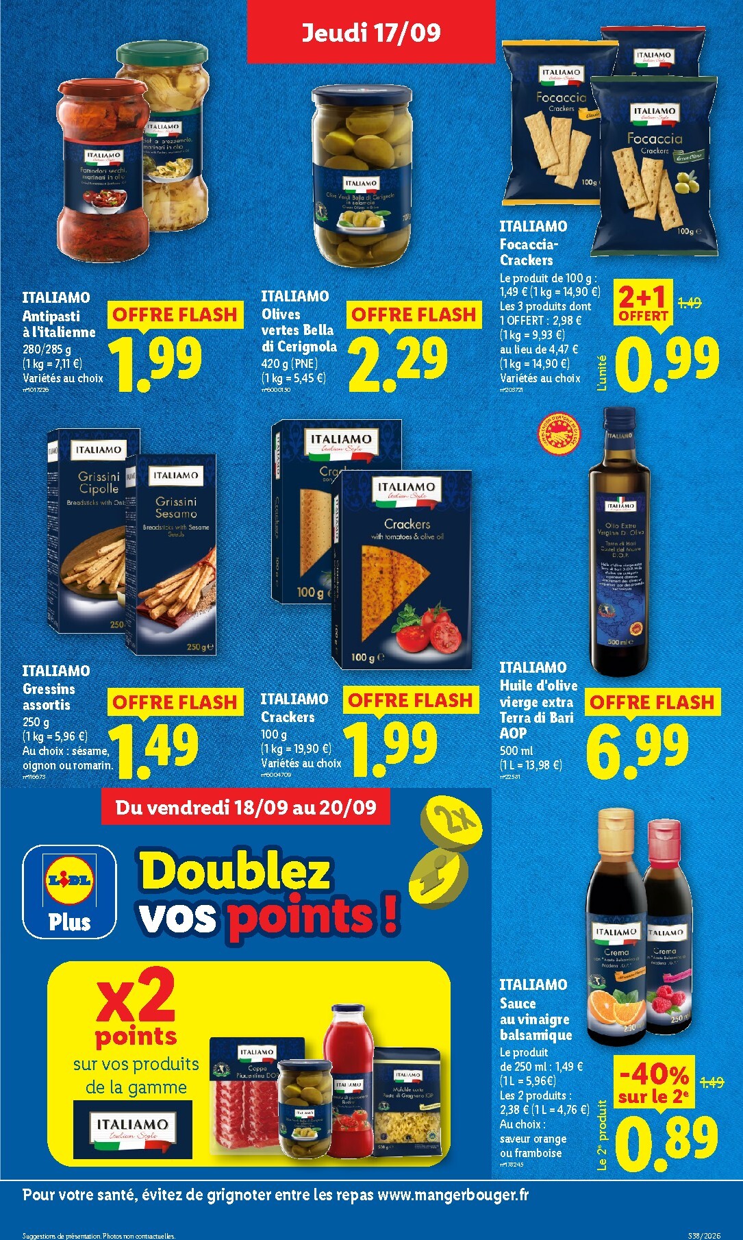 lidl - Flyer Lidl pour la semaine prochaine du de jeudi 17/09/2026 au du mercredi 23/09/2026 - page: 21