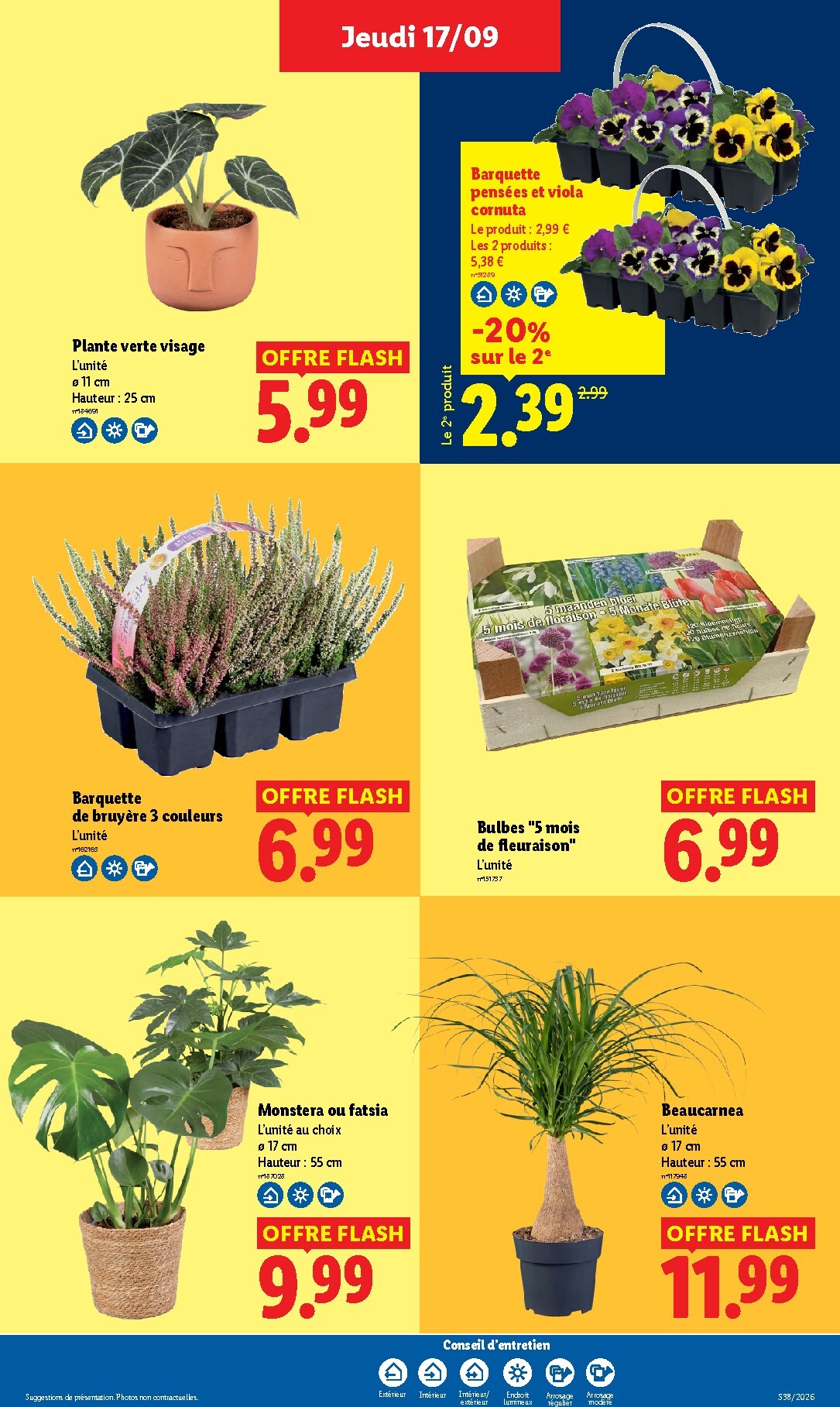 lidl - Flyer Lidl pour la semaine prochaine du de jeudi 17/09/2026 au du mercredi 23/09/2026 - page: 29