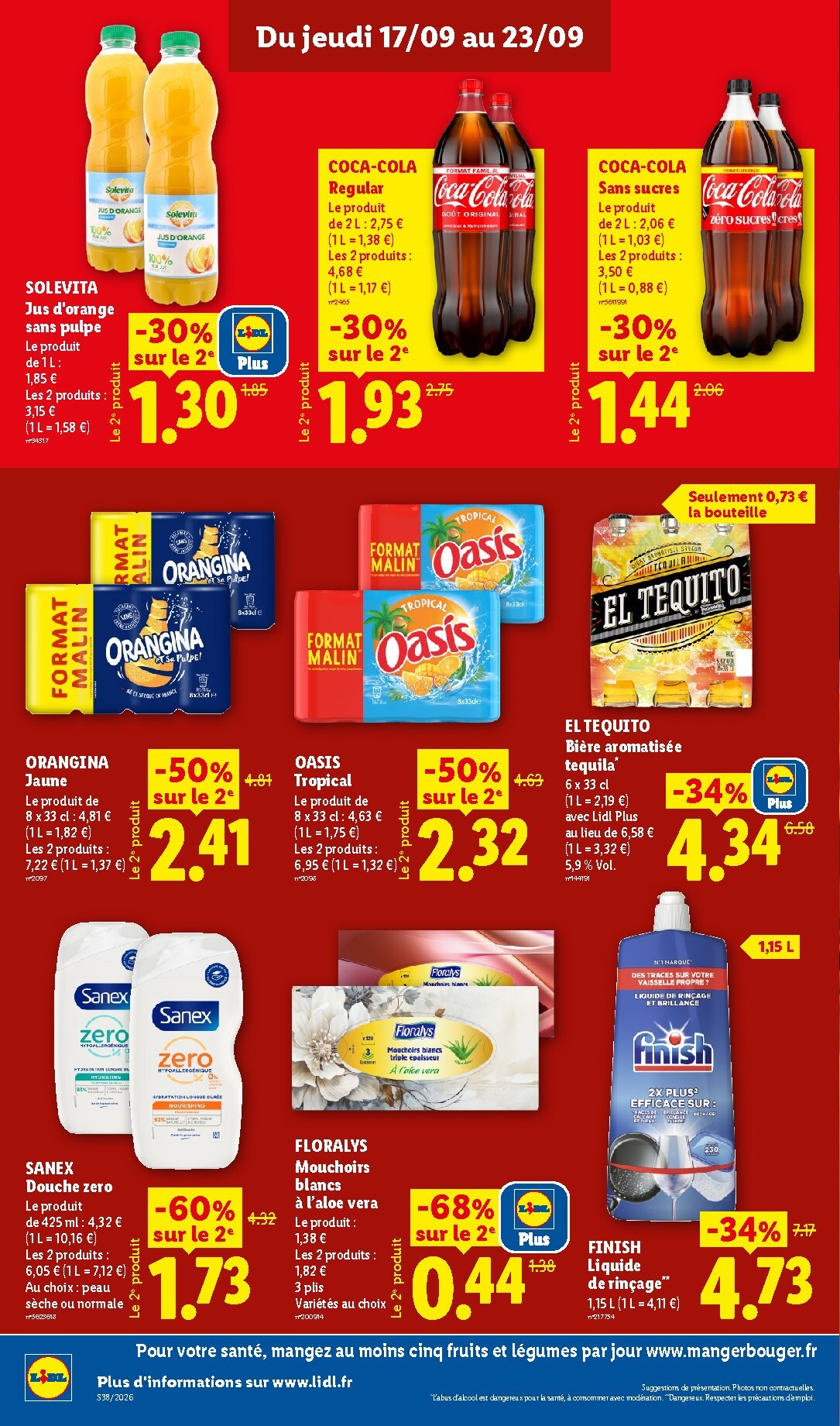 lidl - Flyer Lidl pour la semaine prochaine du de jeudi 17/09/2026 au du mercredi 23/09/2026 - page: 14