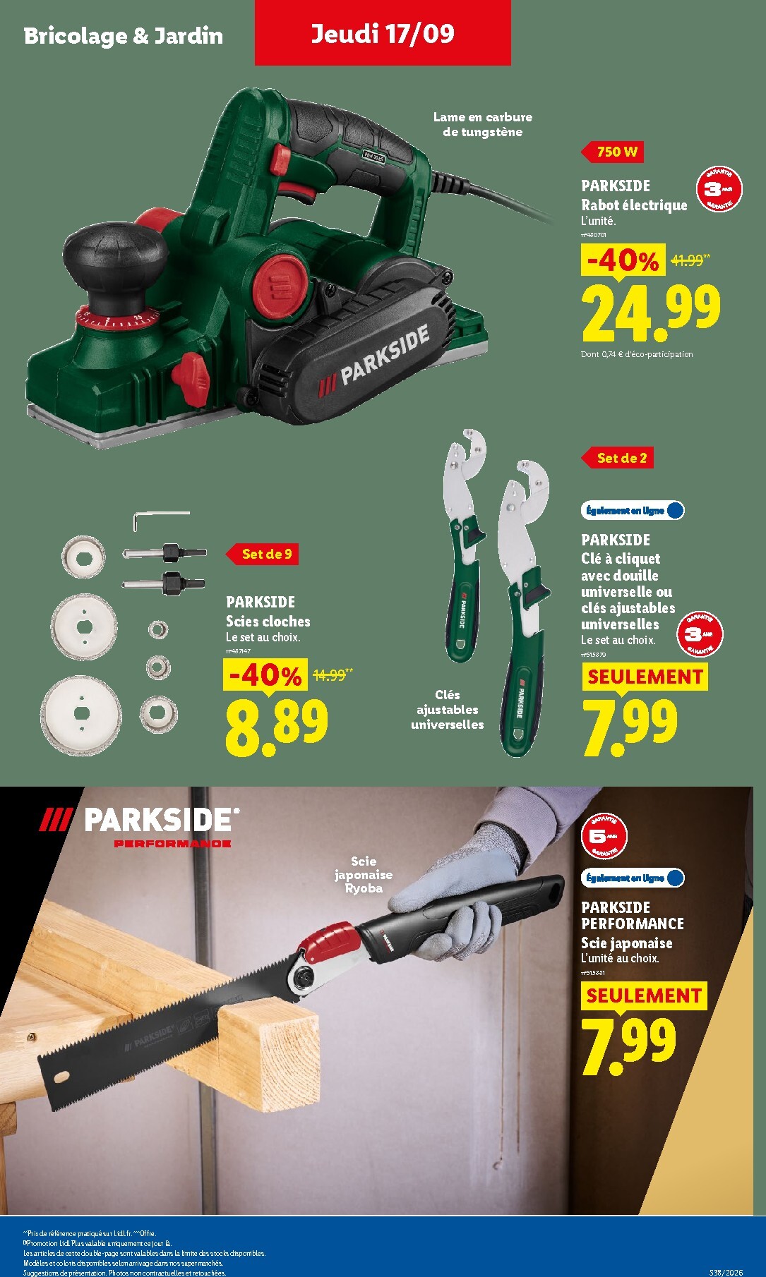 lidl - Flyer Lidl pour la semaine prochaine du de jeudi 17/09/2026 au du mercredi 23/09/2026 - page: 43