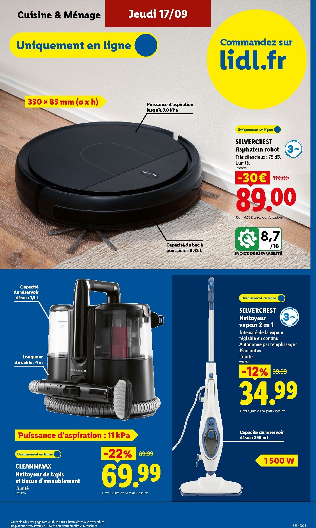 lidl - Flyer Lidl pour la semaine prochaine du de jeudi 17/09/2026 au du mercredi 23/09/2026 - page: 7