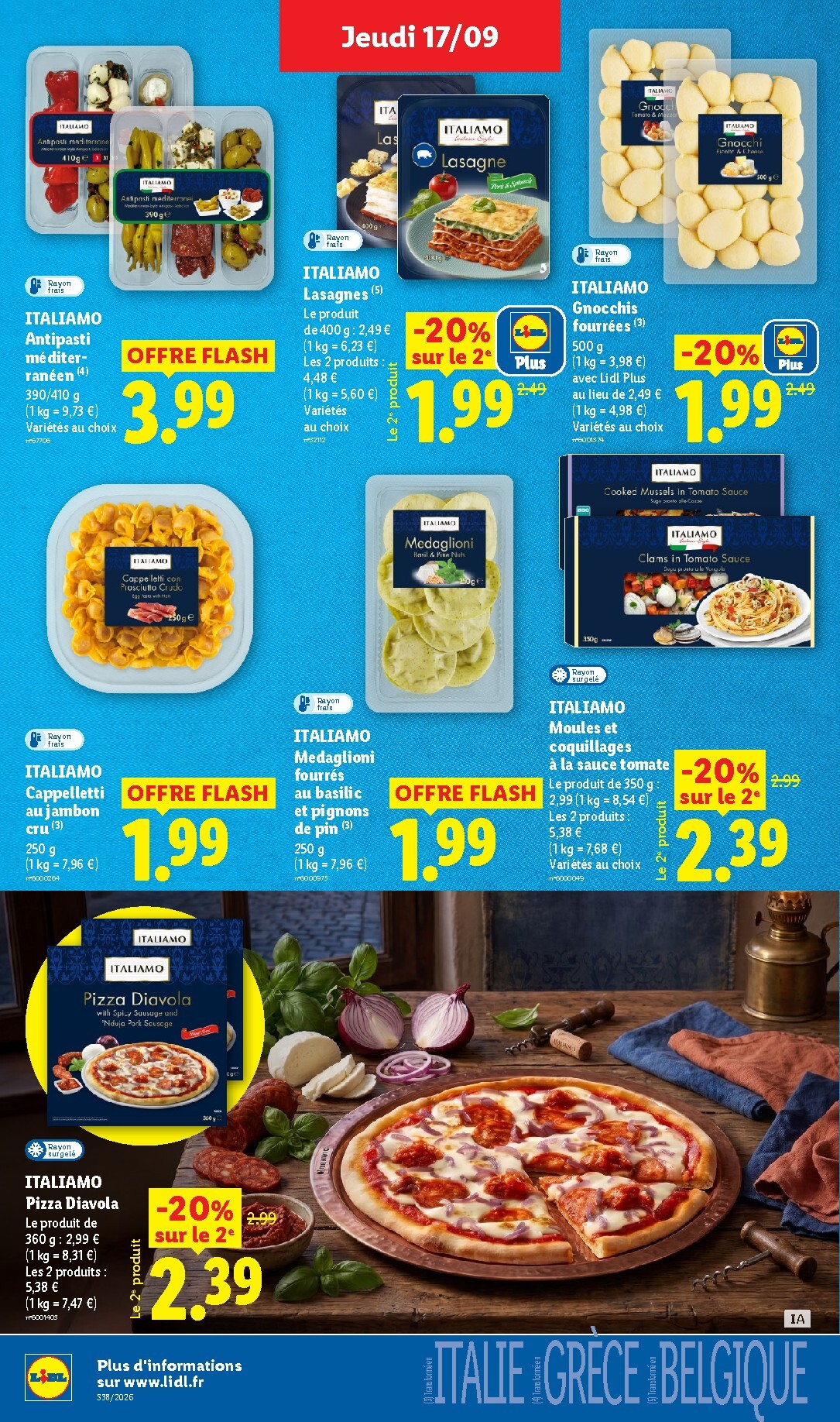 lidl - Flyer Lidl pour la semaine prochaine du de jeudi 17/09/2026 au du mercredi 23/09/2026 - page: 20