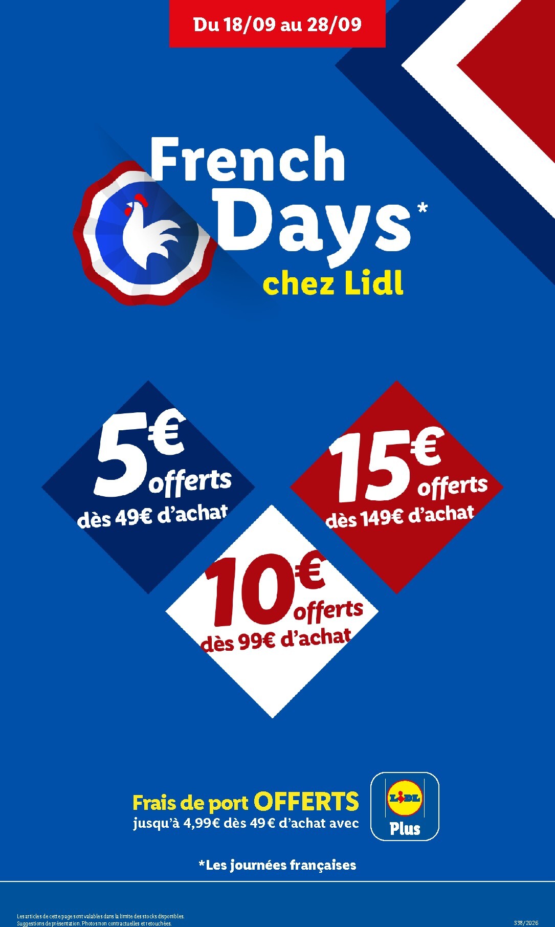 lidl - Current Lidl - Exclu Web leaflet valid from du lundi 14/09/2026 to de jeudi 17/09/2026 - page: 11
