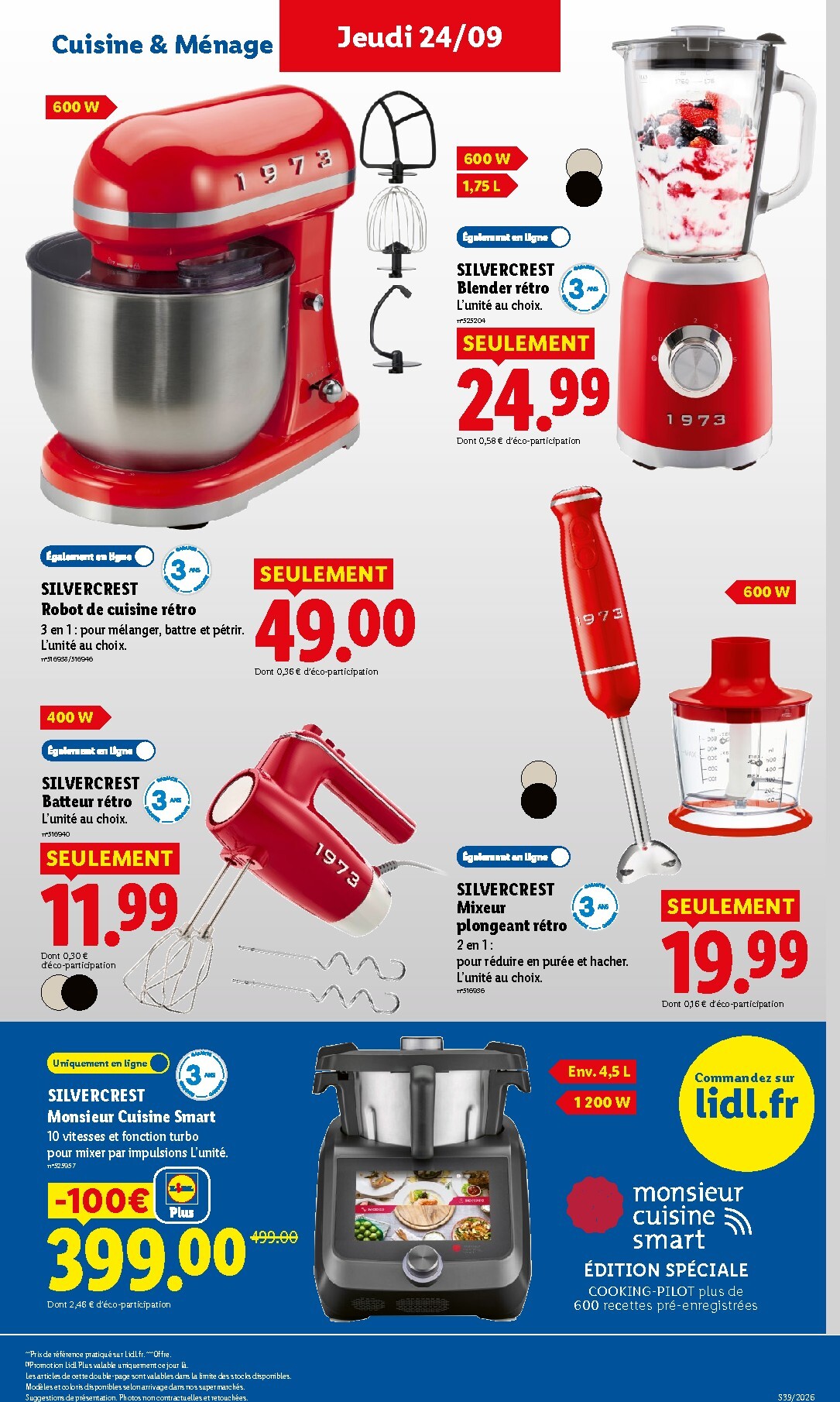 lidl - Flyer Lidl pour la semaine prochaine du de jeudi 24/09/2026 au du mercredi 30/09/2026 - page: 35