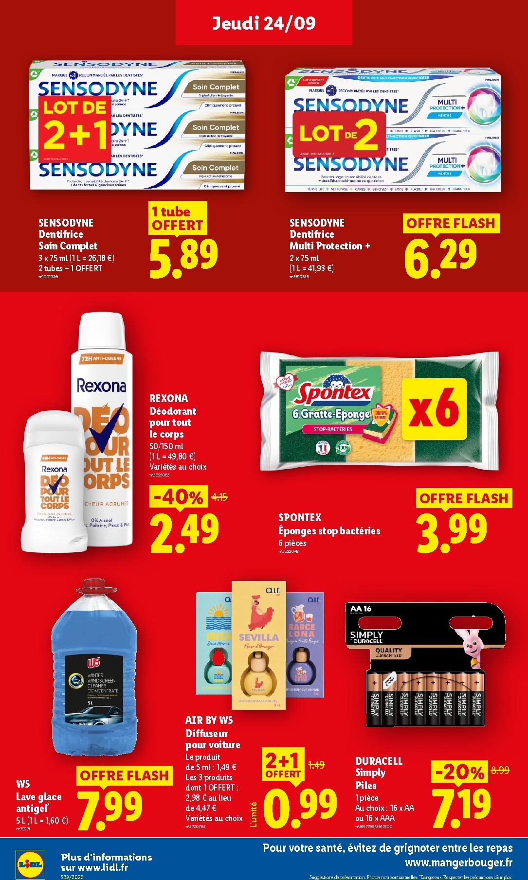lidl - Flyer Lidl pour la semaine prochaine du de jeudi 24/09/2026 au du mercredi 30/09/2026 - page: 20