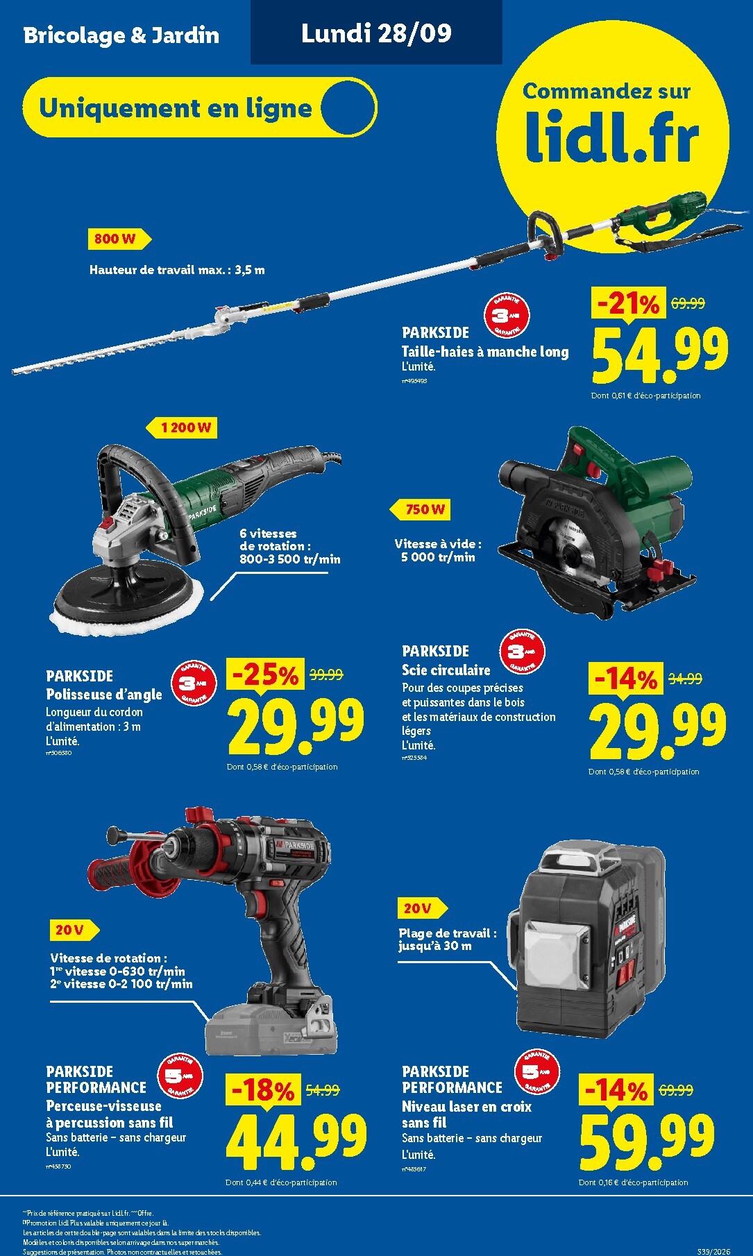 lidl - Flyer Lidl pour la semaine prochaine du de jeudi 24/09/2026 au du mercredi 30/09/2026 - page: 55