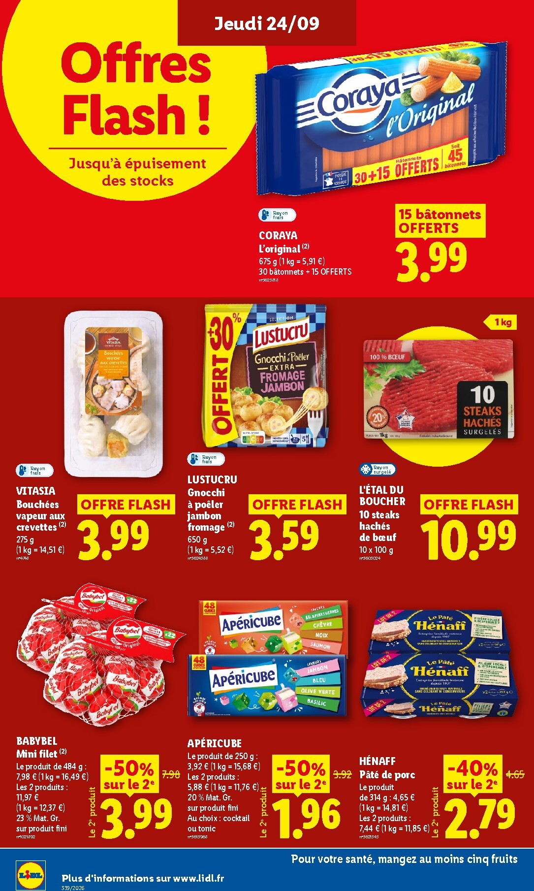 lidl - Flyer Lidl pour la semaine prochaine du de jeudi 24/09/2026 au du mercredi 30/09/2026 - page: 16