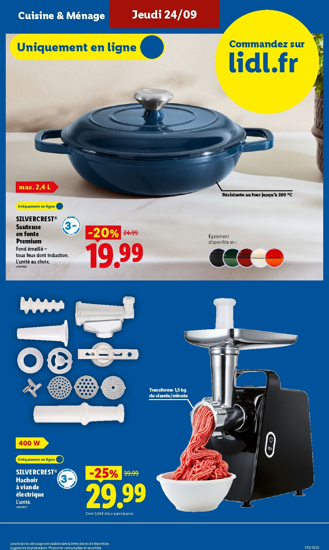 lidl - Current Lidl - Exclu Web leaflet valid from du lundi 21/09/2026 to de jeudi 24/09/2026 - page: 11