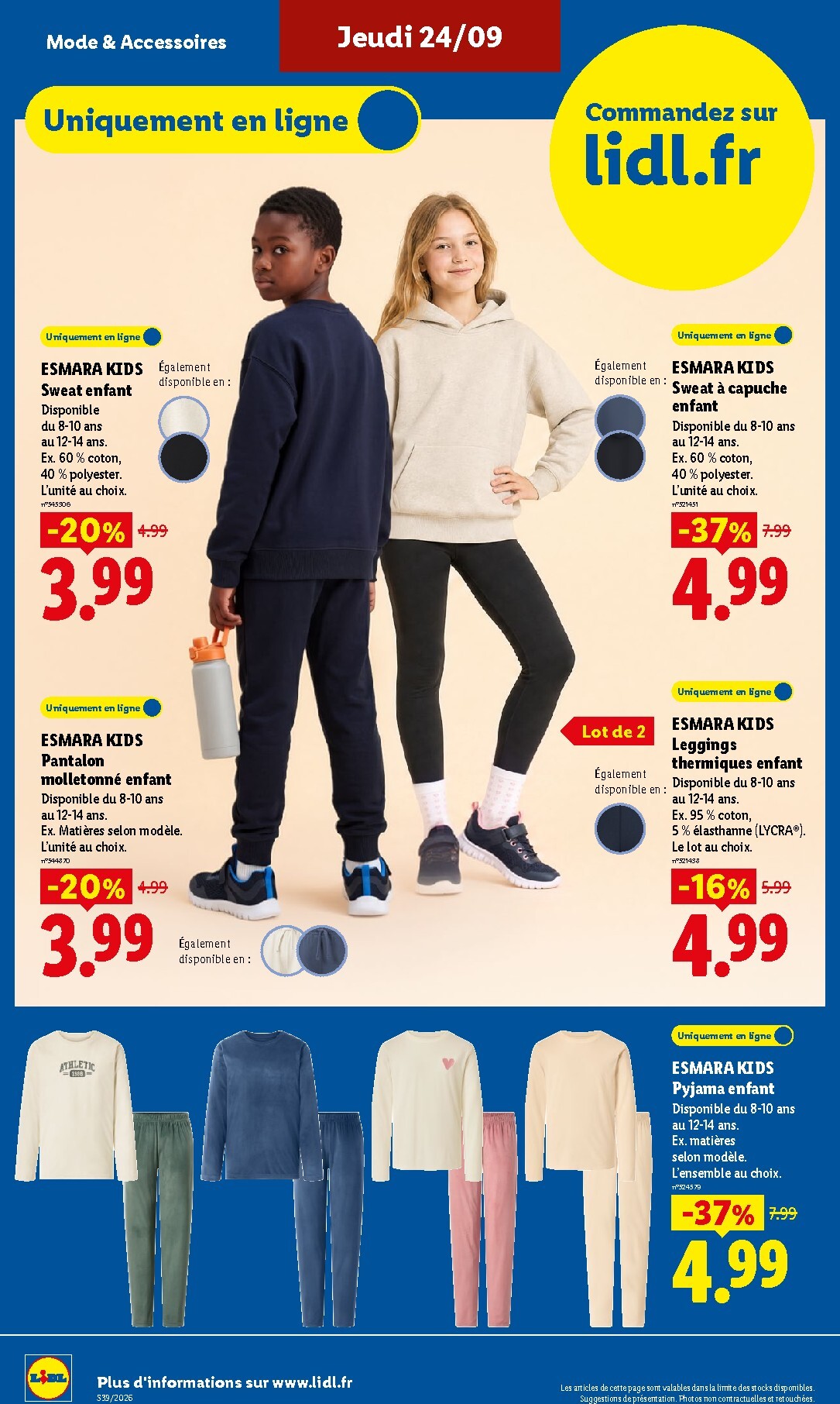 lidl - Current Lidl - Exclu Web leaflet valid from du lundi 21/09/2026 to de jeudi 24/09/2026 - page: 14