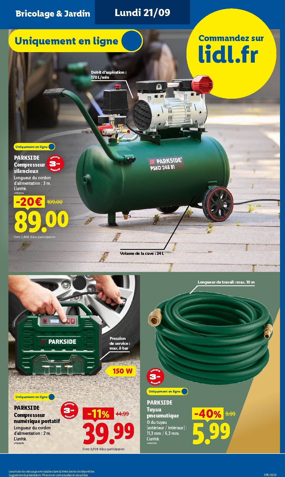 lidl - Current Lidl - Exclu Web leaflet valid from du lundi 21/09/2026 to de jeudi 24/09/2026 - page: 5