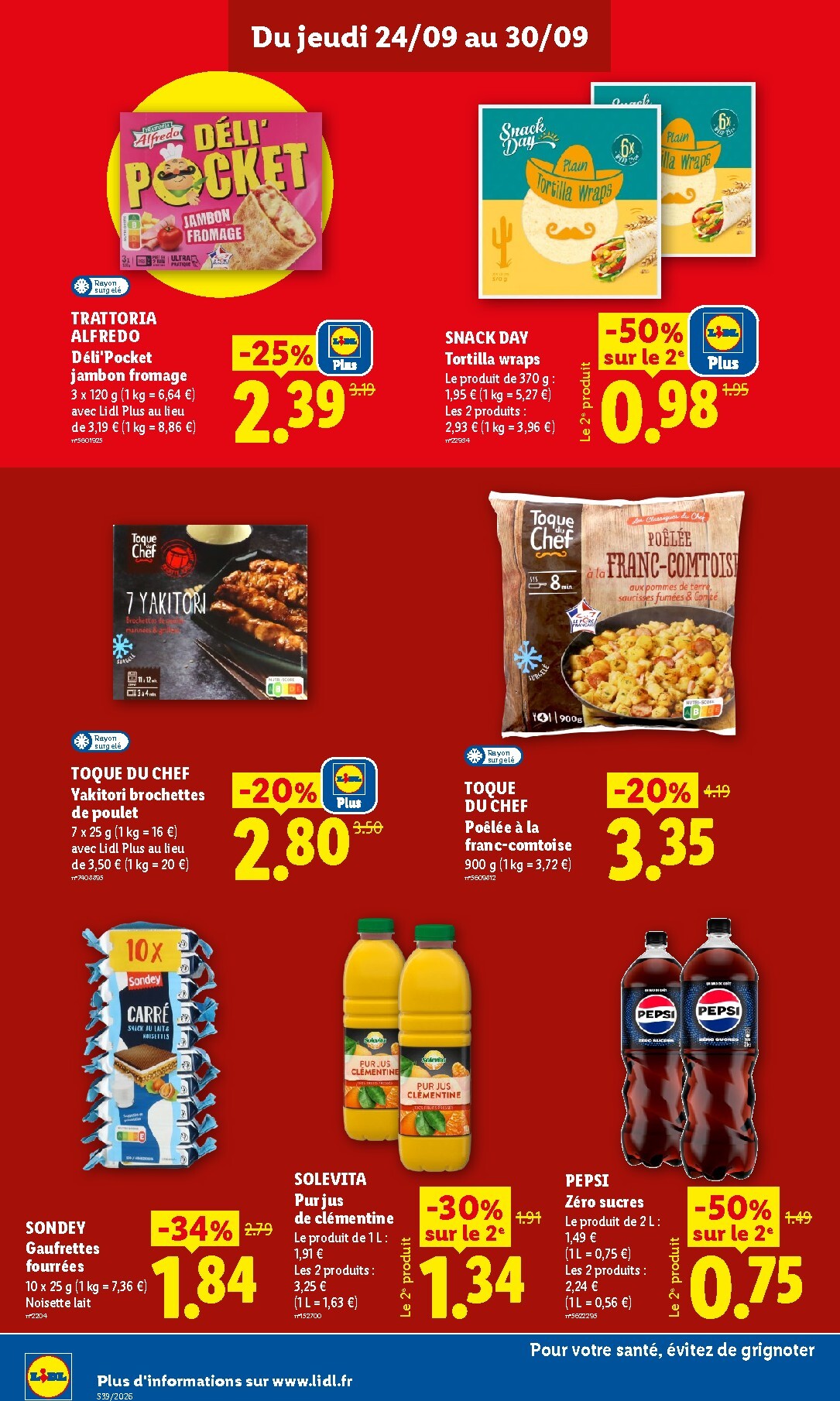 lidl - Prospectus Lidl valide du de jeudi 24/09/2026 au du mercredi 30/09/2026 - page: 14