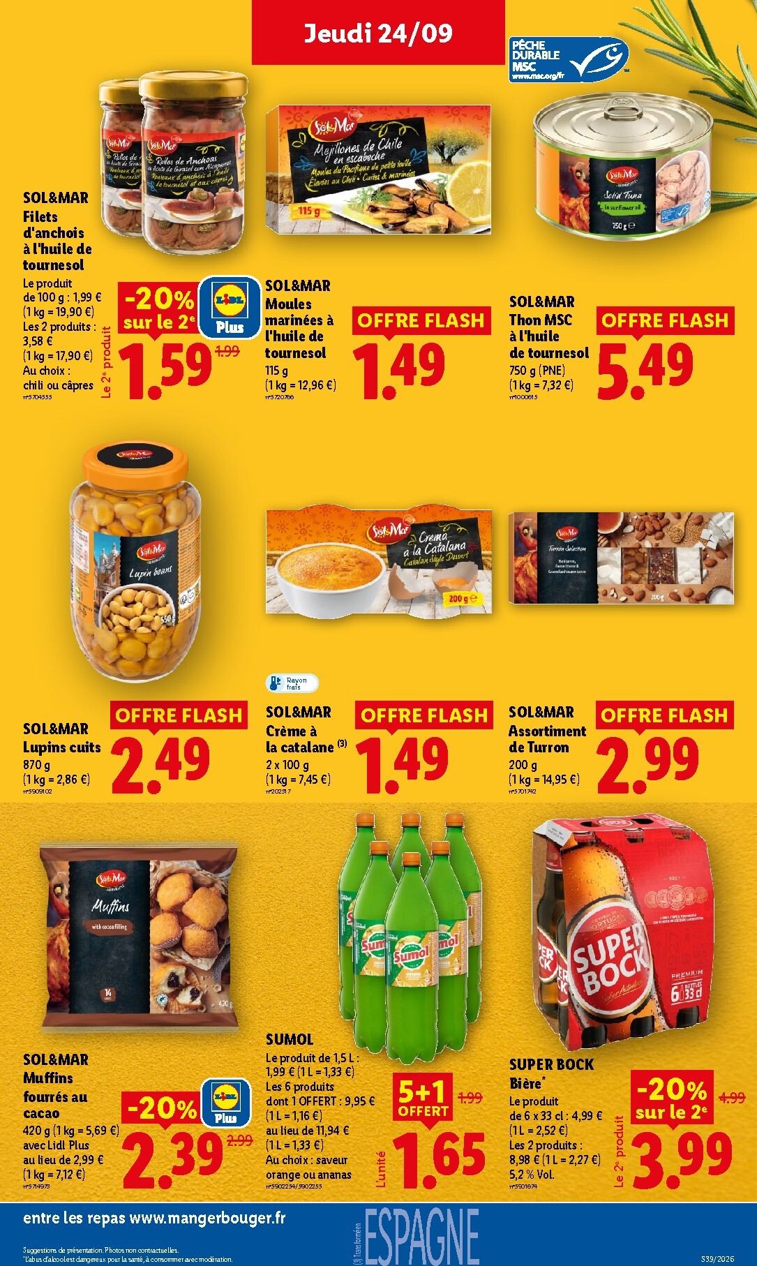 lidl - Prospectus Lidl valide du de jeudi 24/09/2026 au du mercredi 30/09/2026 - page: 25