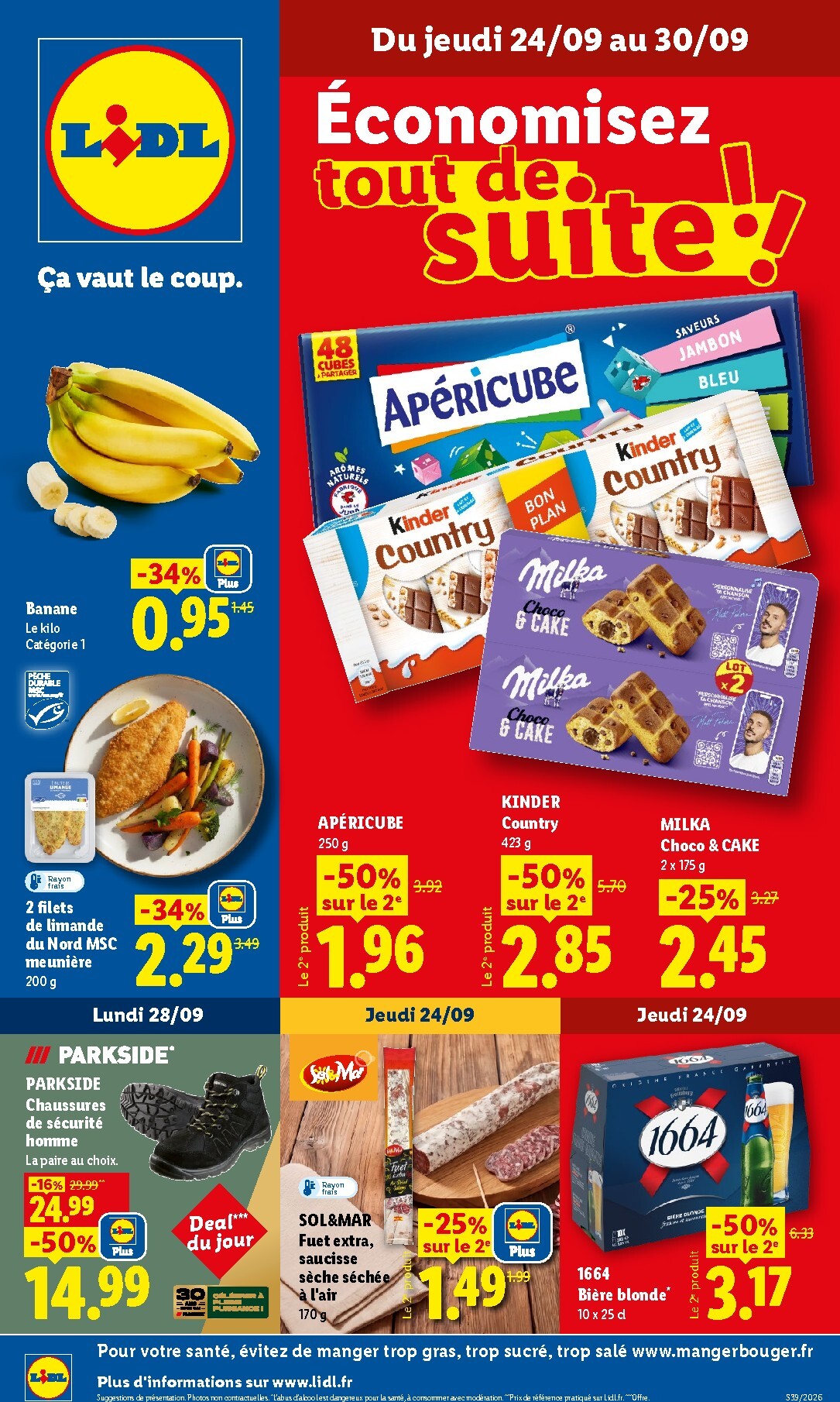 lidl - Prospectus Lidl valide du de jeudi 24/09/2026 au du mercredi 30/09/2026