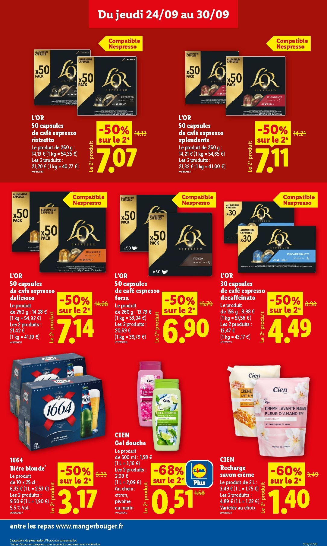 lidl - Prospectus Lidl valide du de jeudi 24/09/2026 au du mercredi 30/09/2026 - page: 15