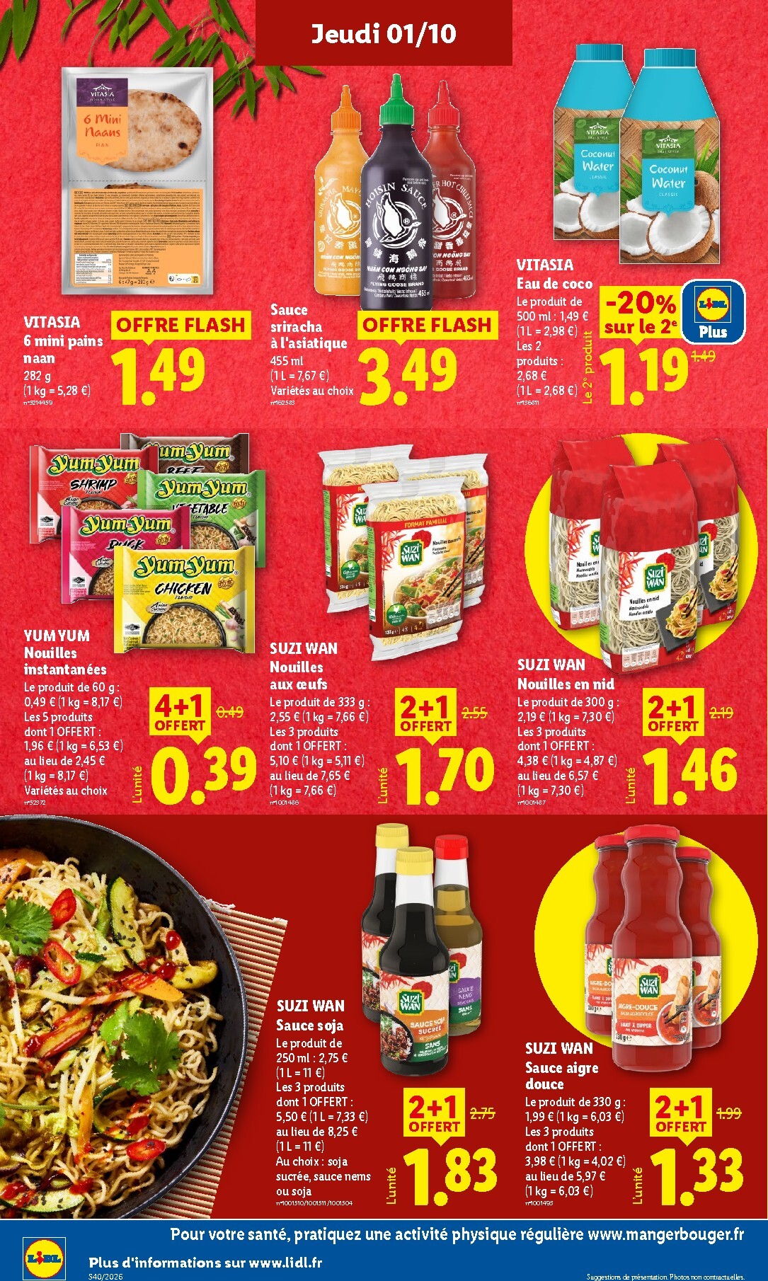 lidl - Flyer Lidl pour la semaine prochaine du de jeudi 01/10/2026 au du mercredi 07/10/2026 - page: 28