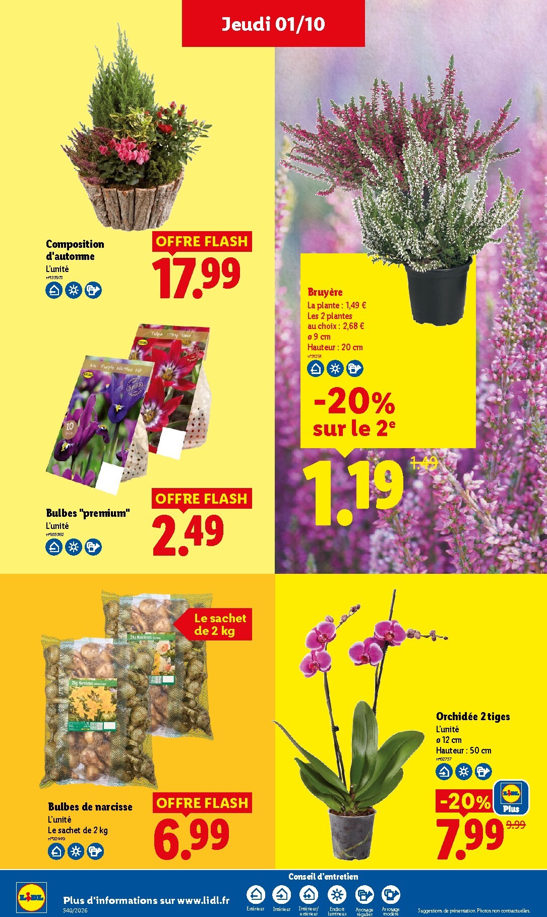lidl - Flyer Lidl pour la semaine prochaine du de jeudi 01/10/2026 au du mercredi 07/10/2026 - page: 30