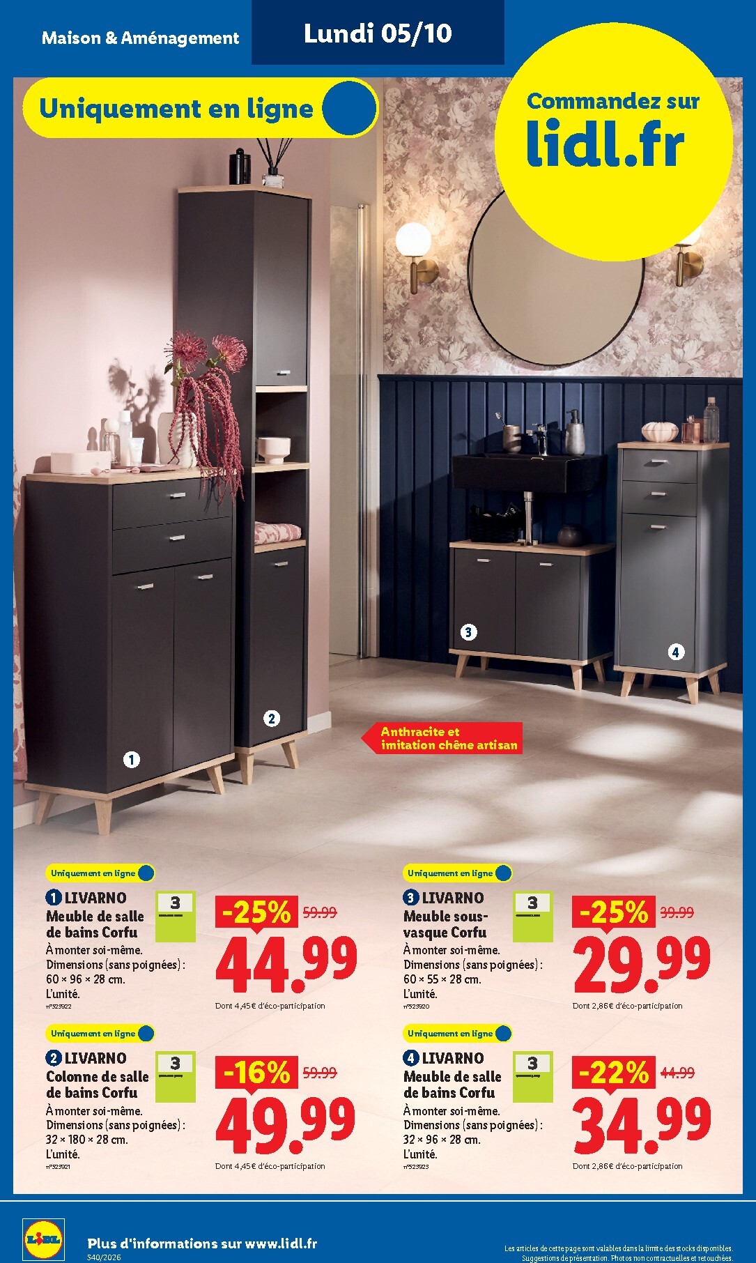 lidl - Flyer Lidl pour la semaine prochaine du de jeudi 01/10/2026 au du mercredi 07/10/2026 - page: 46