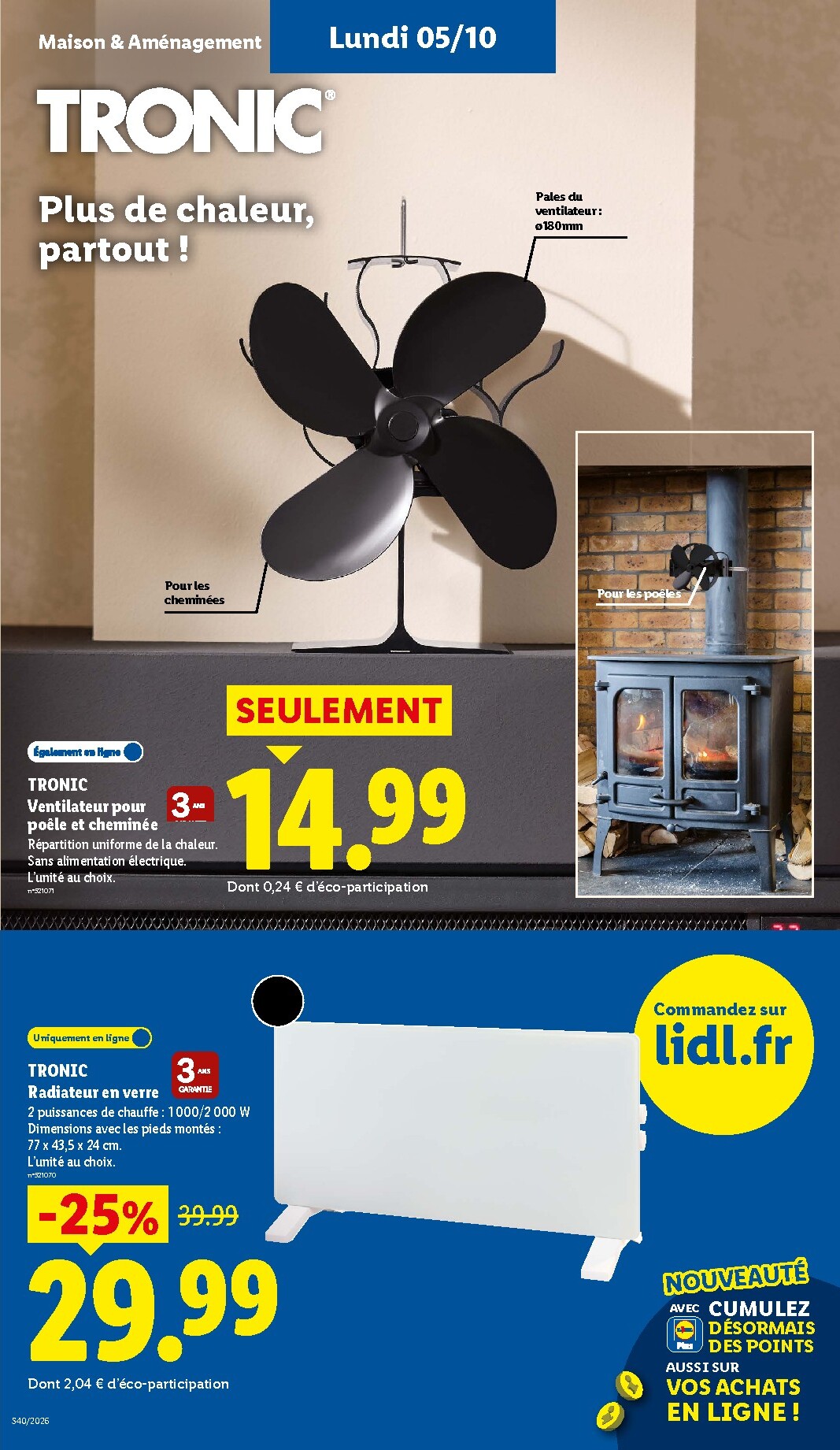 lidl - Flyer Lidl pour la semaine prochaine du de jeudi 01/10/2026 au du mercredi 07/10/2026 - page: 54