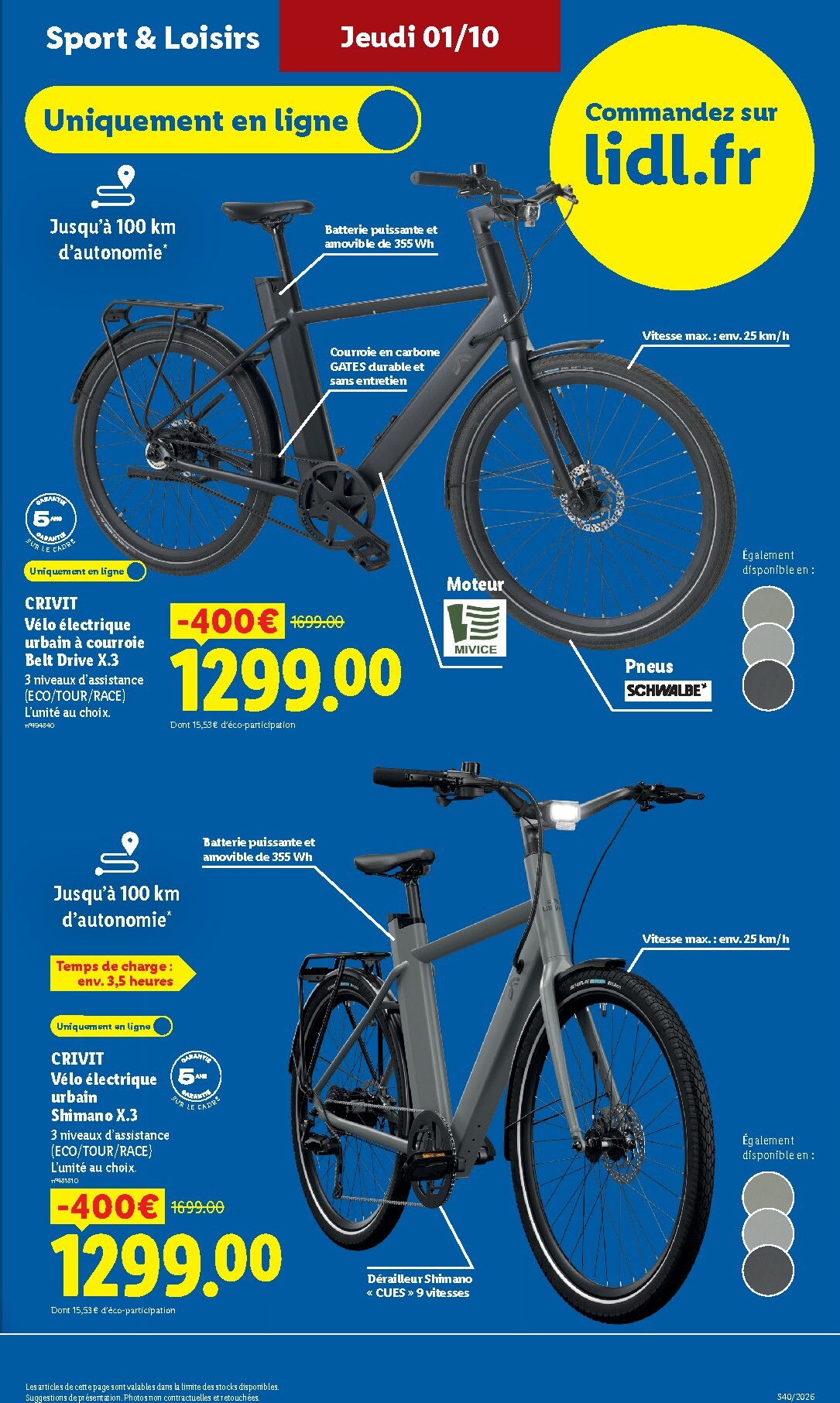 lidl - Flyer Lidl pour la semaine prochaine du de jeudi 01/10/2026 au du mercredi 07/10/2026 - page: 7