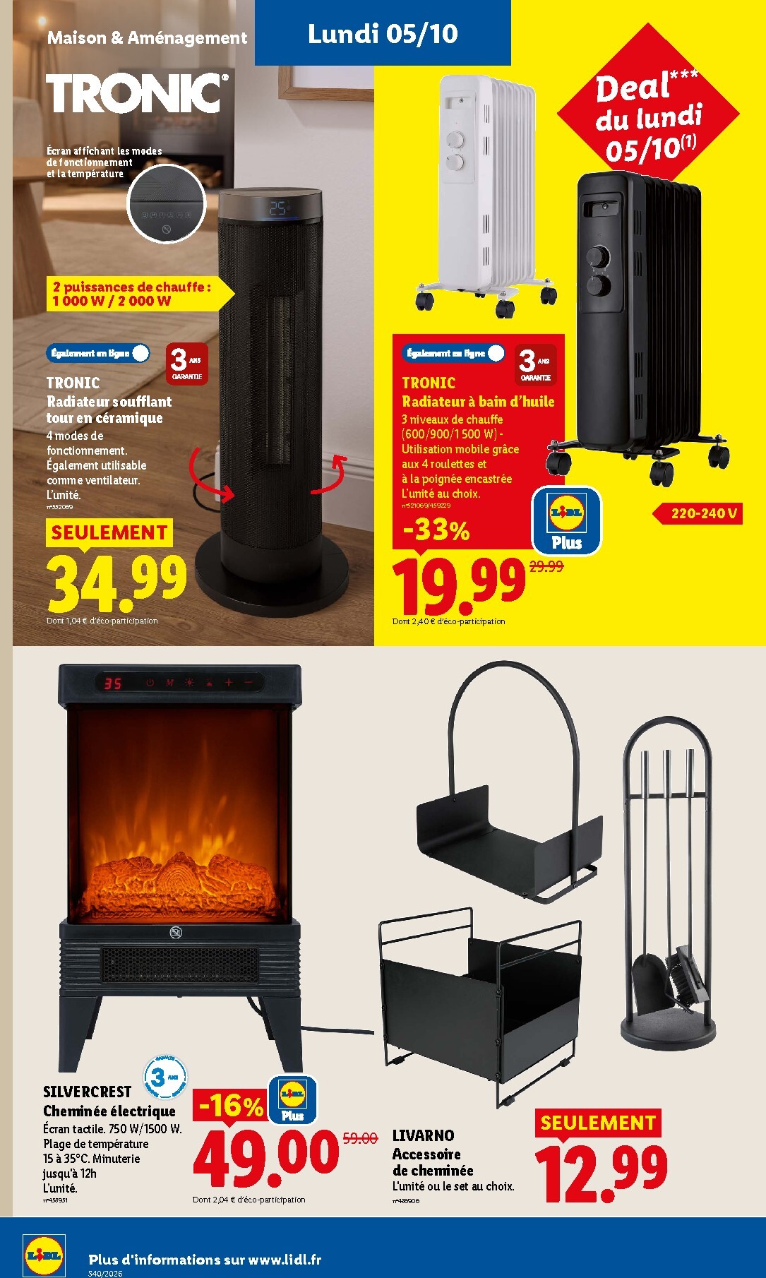 lidl - Flyer Lidl pour la semaine prochaine du de jeudi 01/10/2026 au du mercredi 07/10/2026 - page: 48