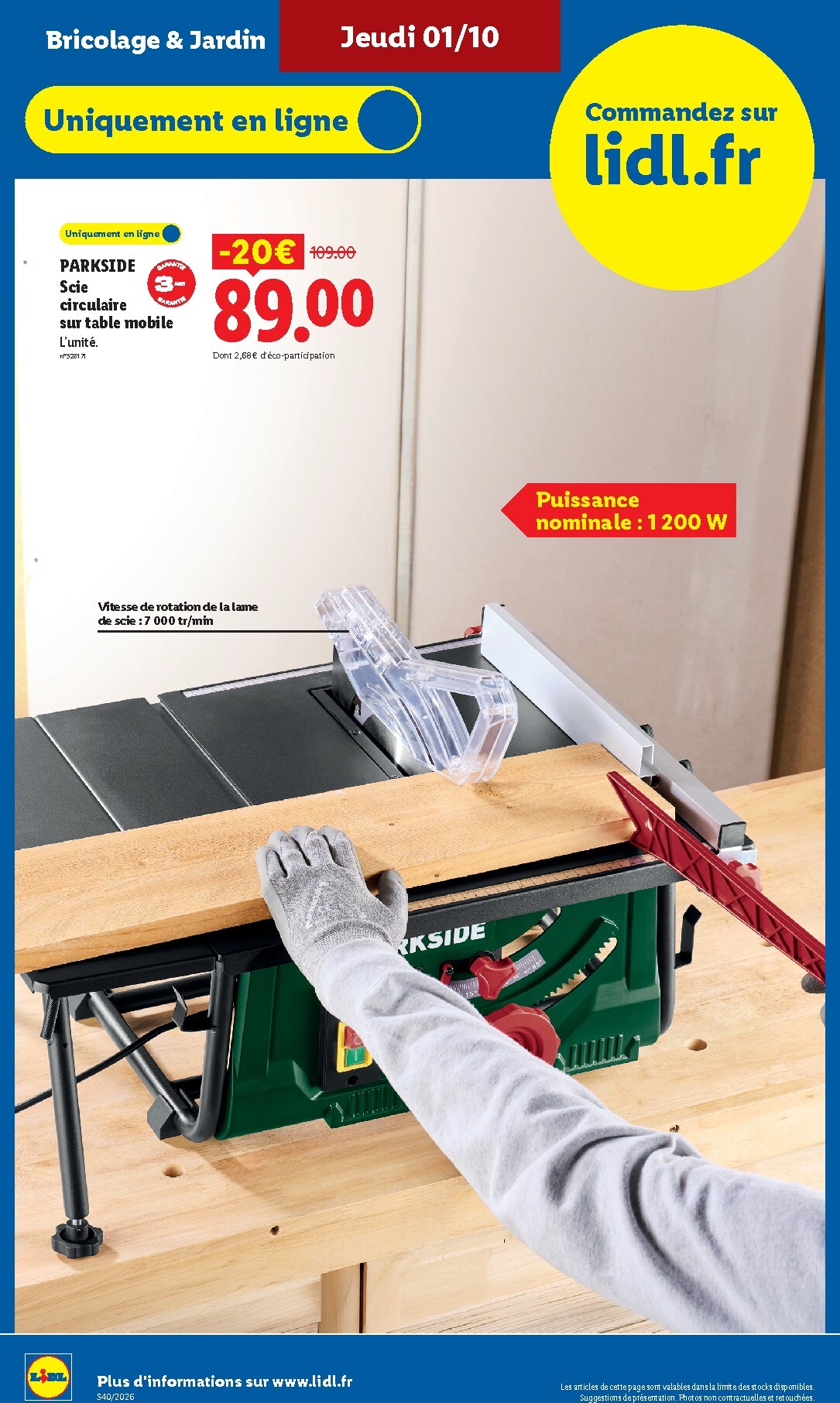 lidl - Flyer Lidl pour la semaine prochaine du de jeudi 01/10/2026 au du mercredi 07/10/2026 - page: 32