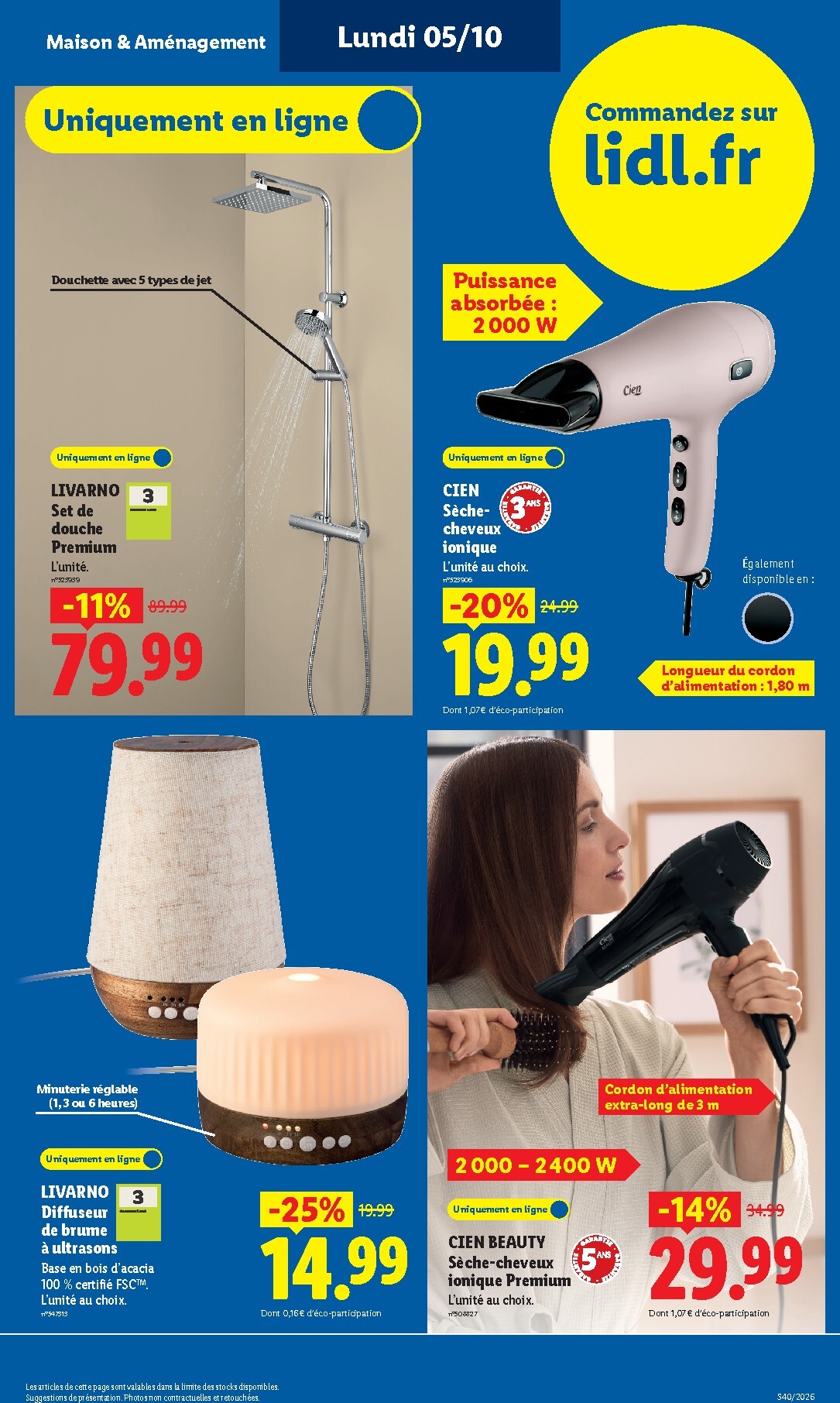 lidl - Flyer Lidl pour la semaine prochaine du de jeudi 01/10/2026 au du mercredi 07/10/2026 - page: 47