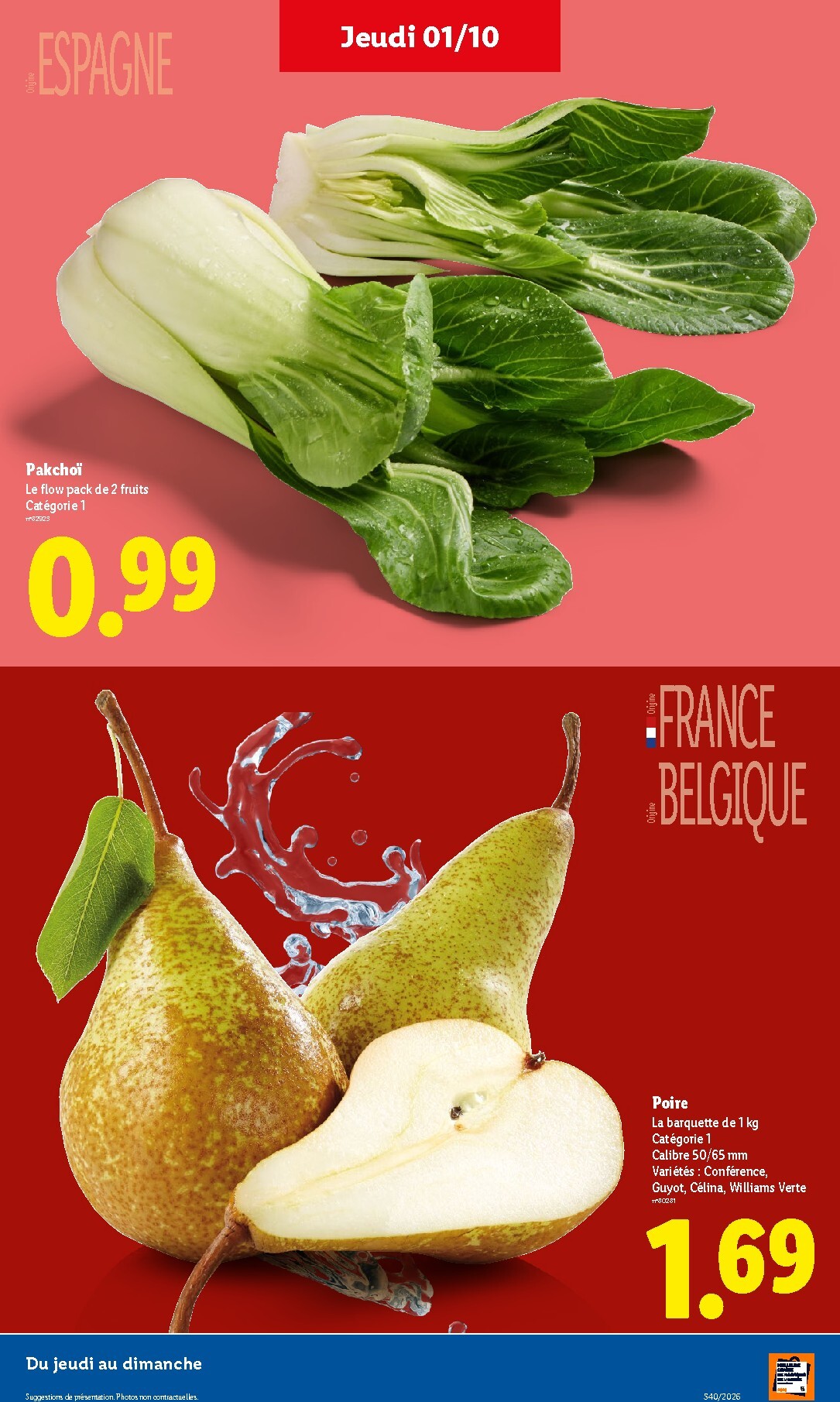 lidl - Flyer Lidl pour la semaine prochaine du de jeudi 01/10/2026 au du mercredi 07/10/2026 - page: 5