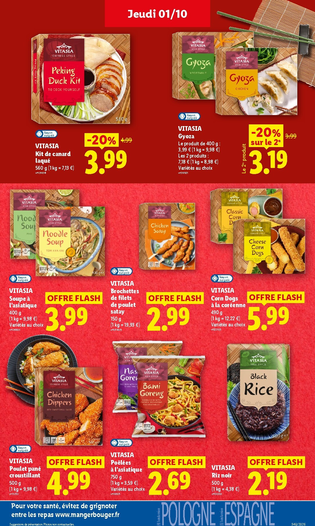 lidl - Flyer Lidl pour la semaine prochaine du de jeudi 01/10/2026 au du mercredi 07/10/2026 - page: 27