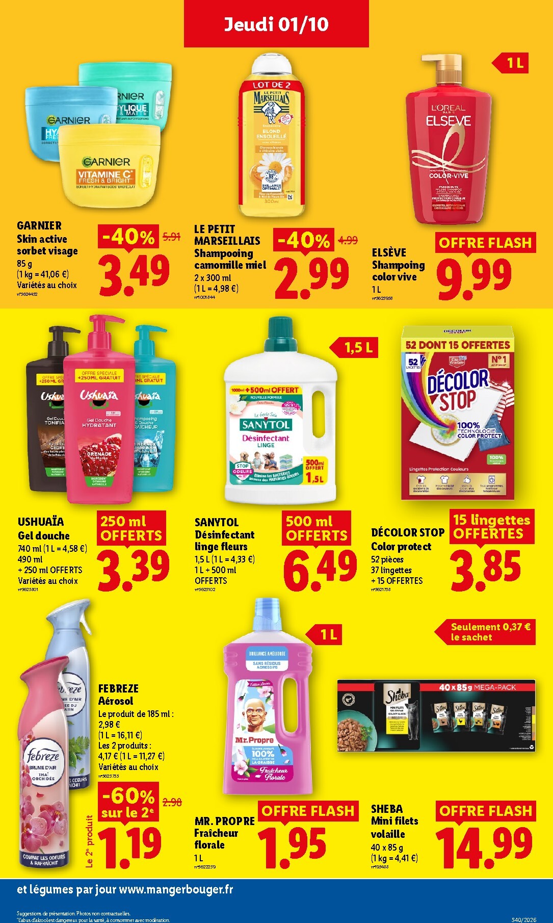 lidl - Flyer Lidl pour la semaine prochaine du de jeudi 01/10/2026 au du mercredi 07/10/2026 - page: 23